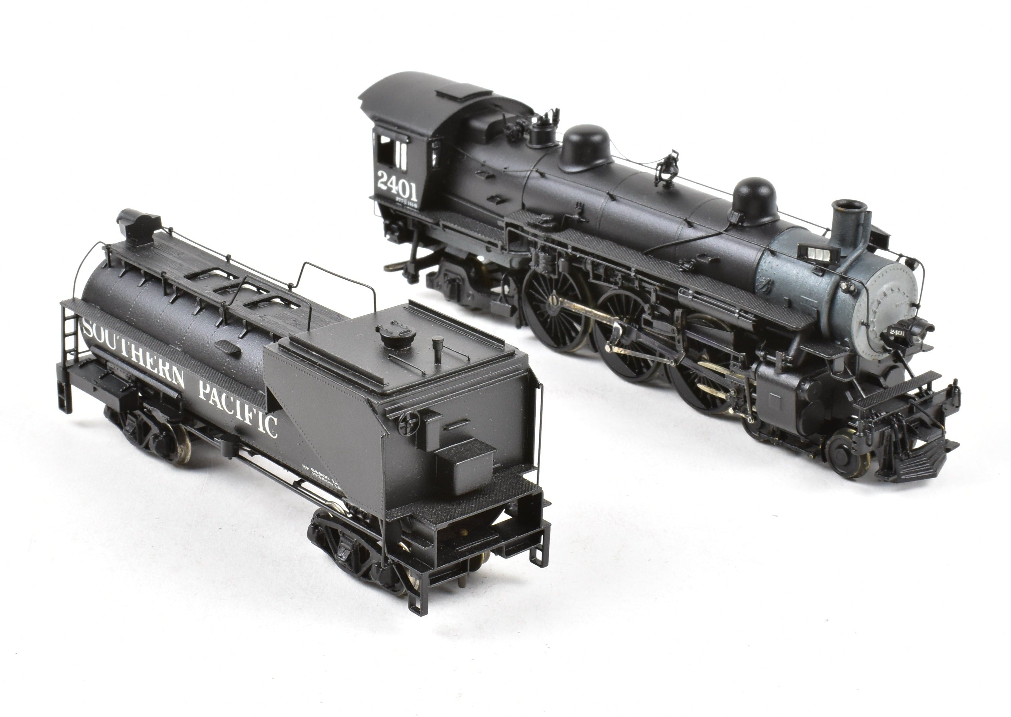 HO Scale Brass Model Train - Westside Model Co. Southern Pacific Class P - 4 4 - 6 - 2 Pacific Locomotive with Custom Painting
