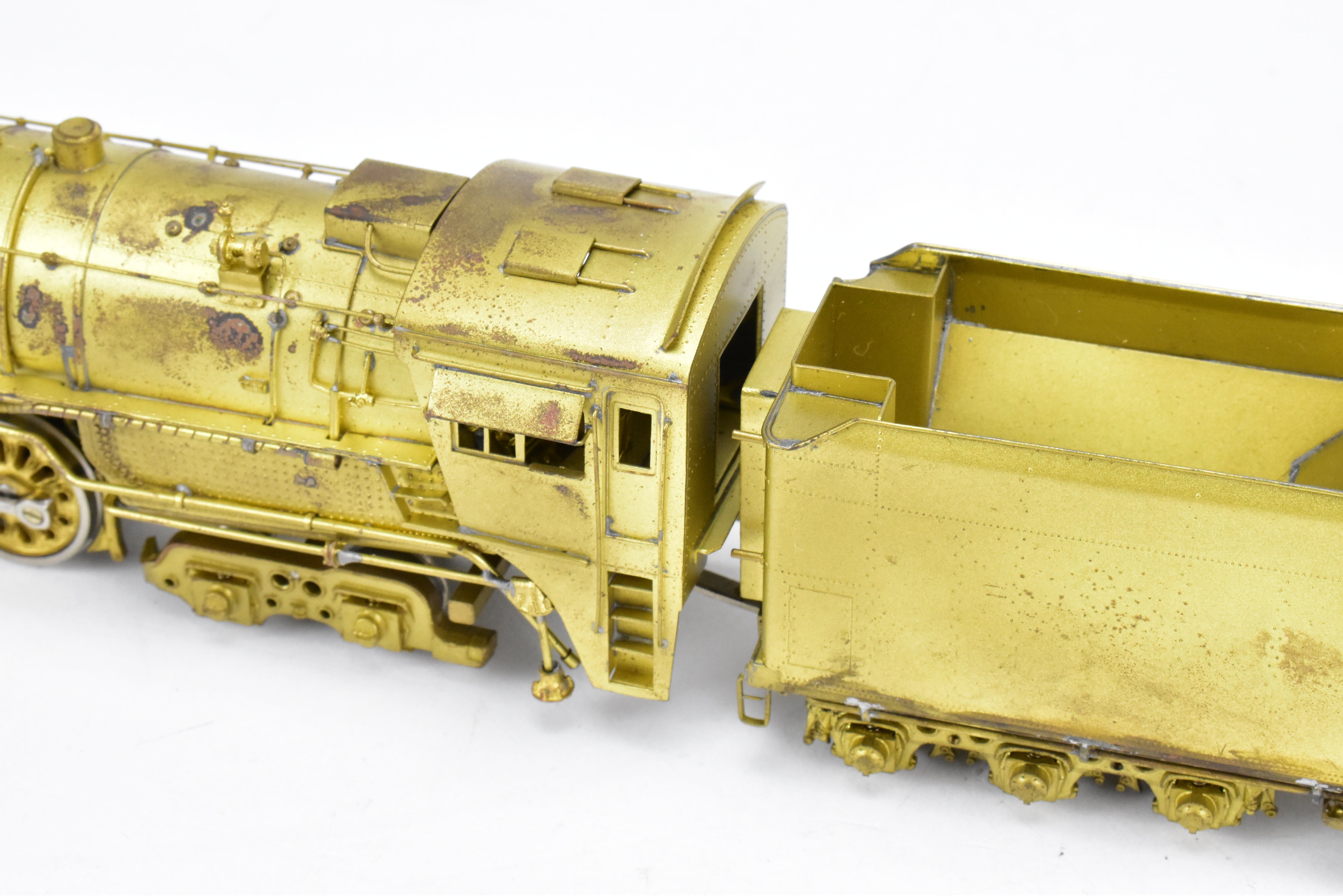 HO Scale Brass Key Imports D&RGW - Denver & Rio Grande Western M-68 4-8-4 Northern Model Train for Collectors