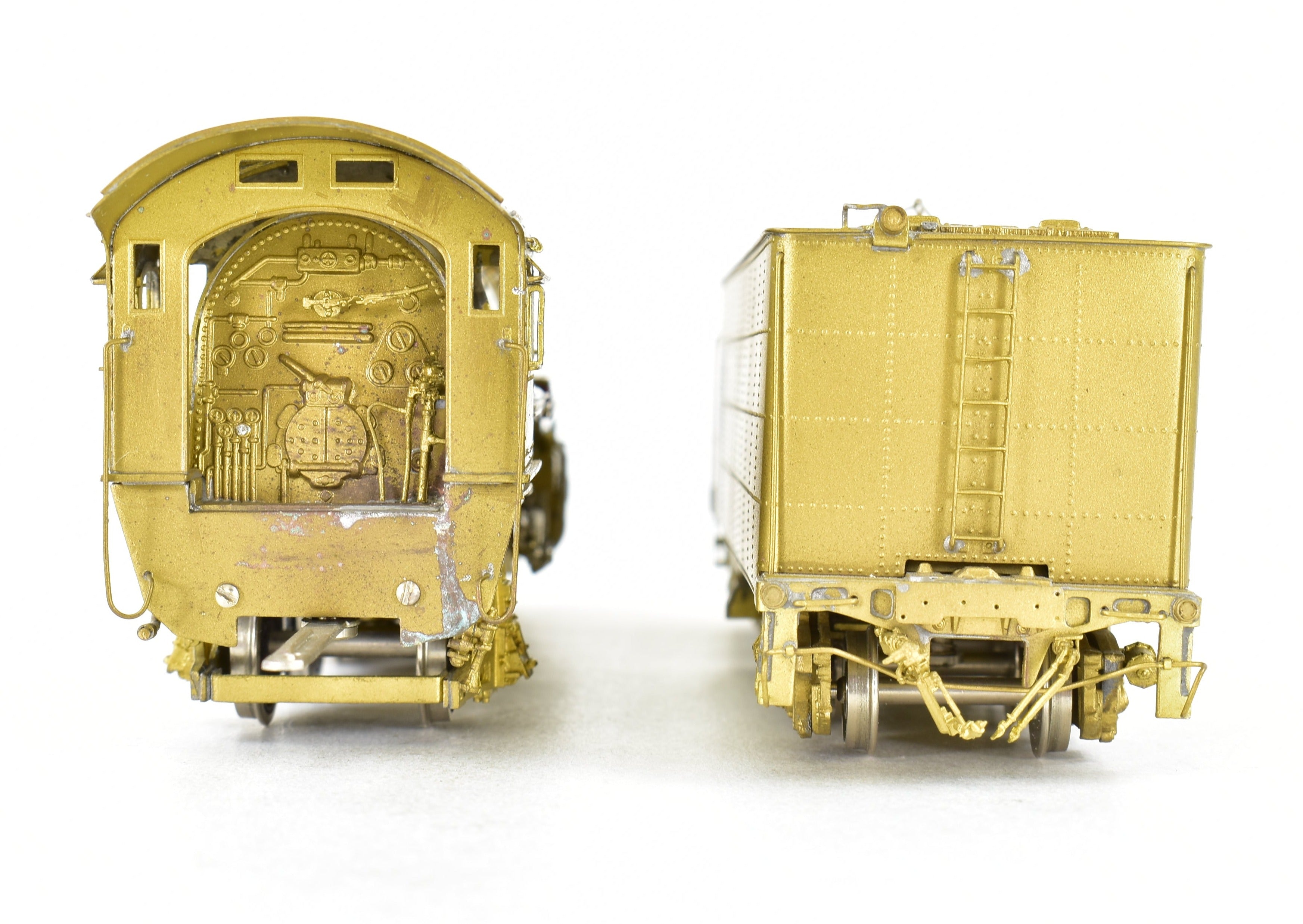 HO Scale Brass ATSF - Santa Fe 3400 4-6-2 Pacific Locomotive by Key Imports