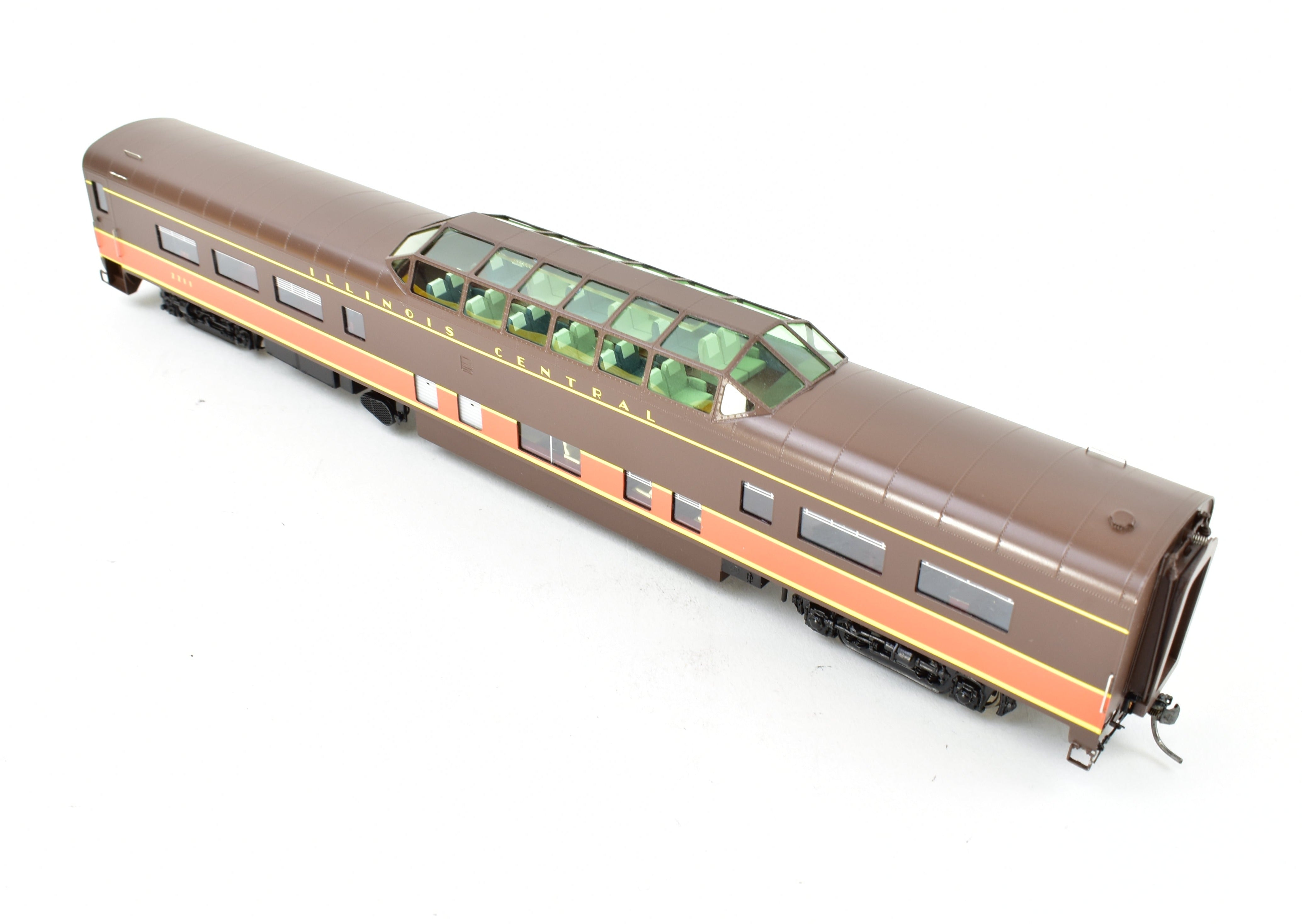 HO Scale Brass Union Terminal Imports No. 1156-7 Illinois Central Parlor Car FP 2211