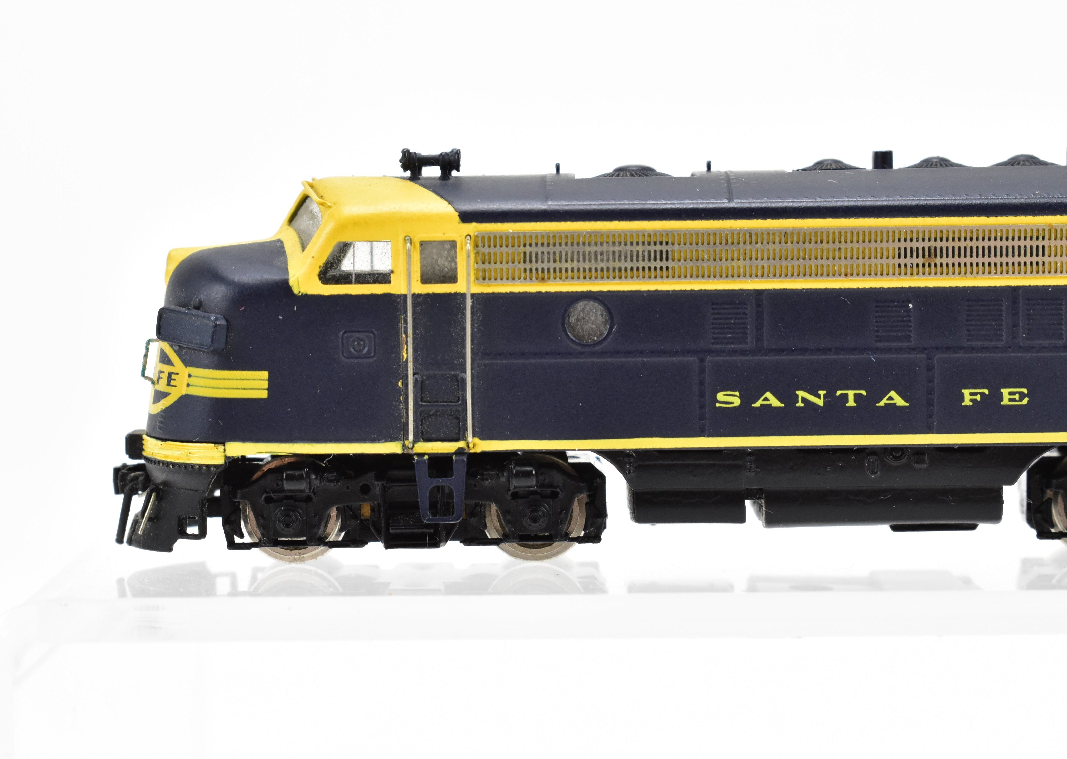 AT&SF Santa Fe EMD F - 7 A/B Set in FP Blue and Yellow by Brass Key Imports