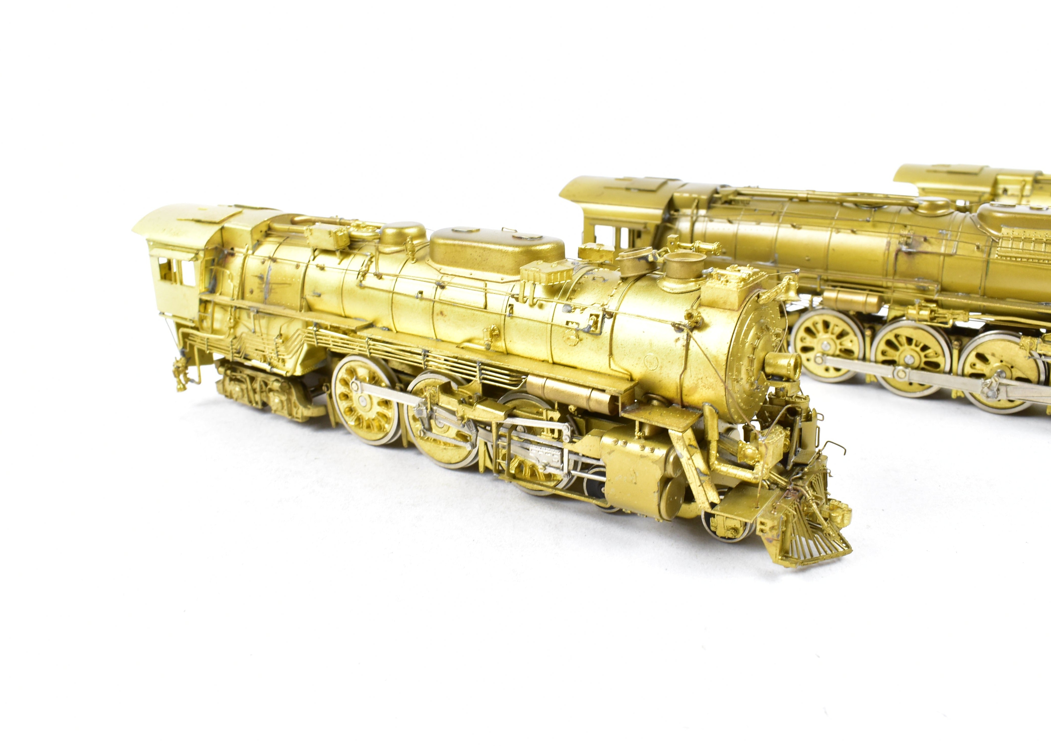 HO Brass Westside Model Co. ATSF Santa Fe Fleetwood Classic Steam Locomotive Set