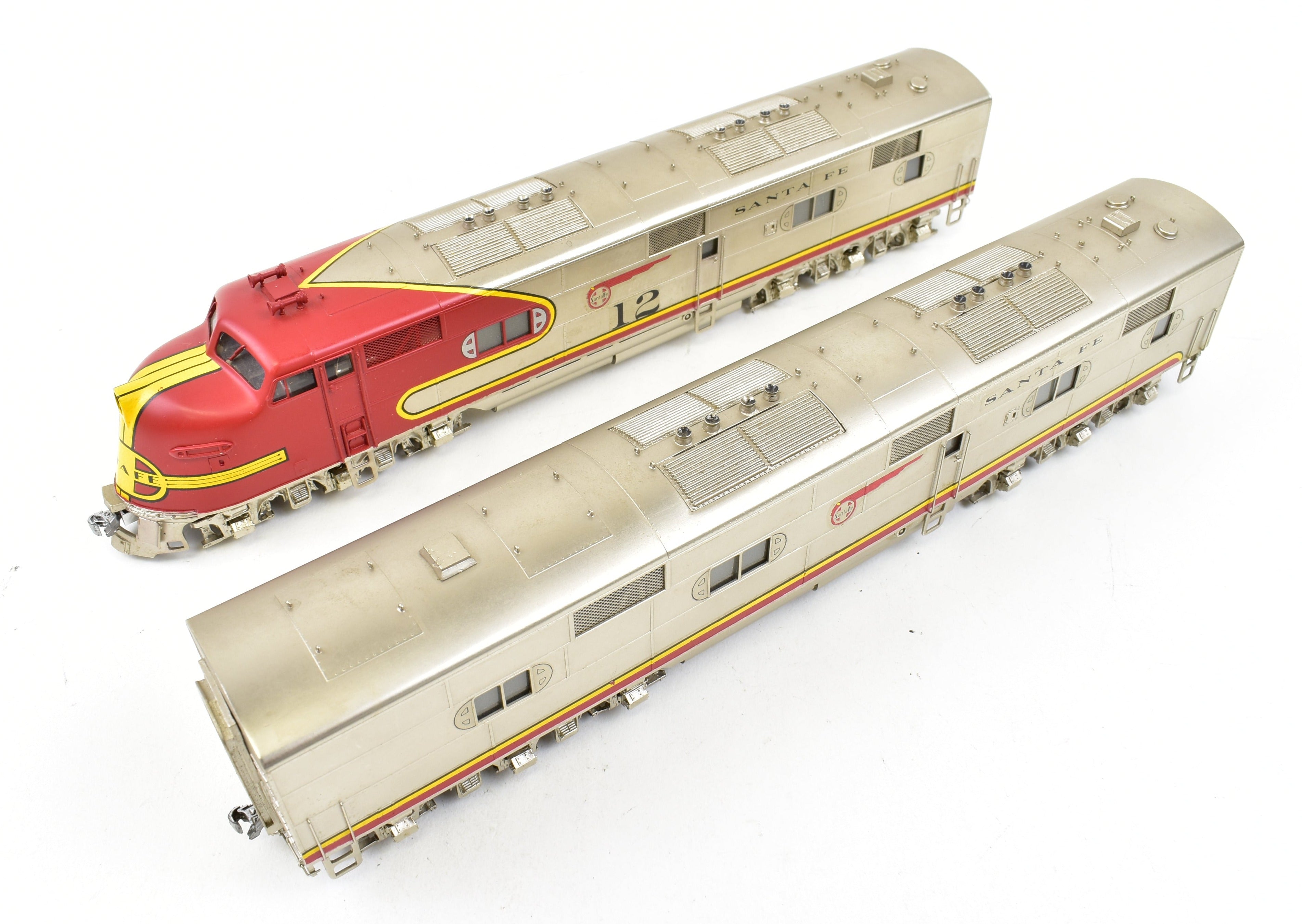 HO Scale Brass ATSF - Santa Fe EMD E6 A/B 2000 HP Factory-Painted Model