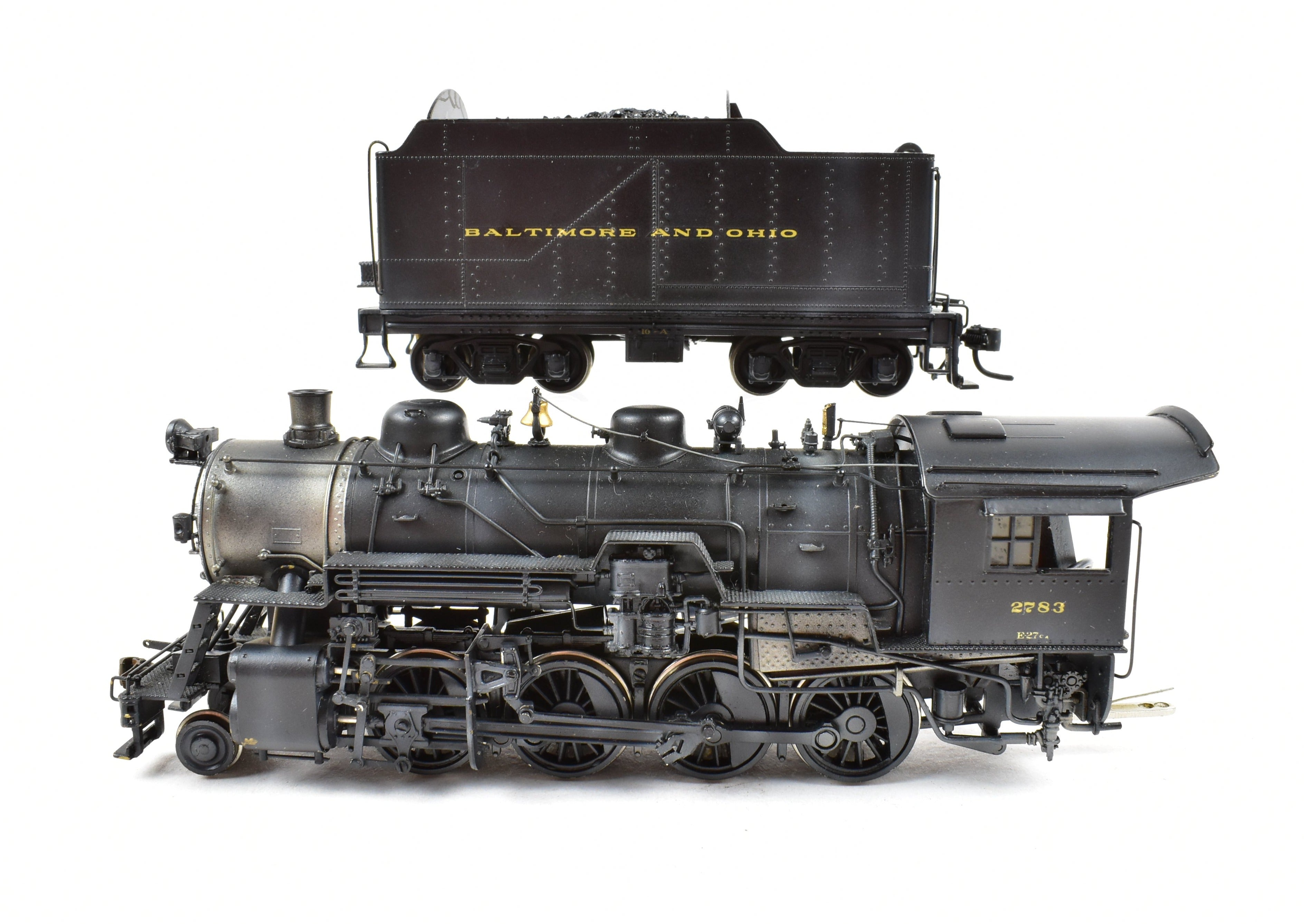 HO Brass PFM United Baltimore & Ohio E-27ca 2-8-0 Pro Painted Model