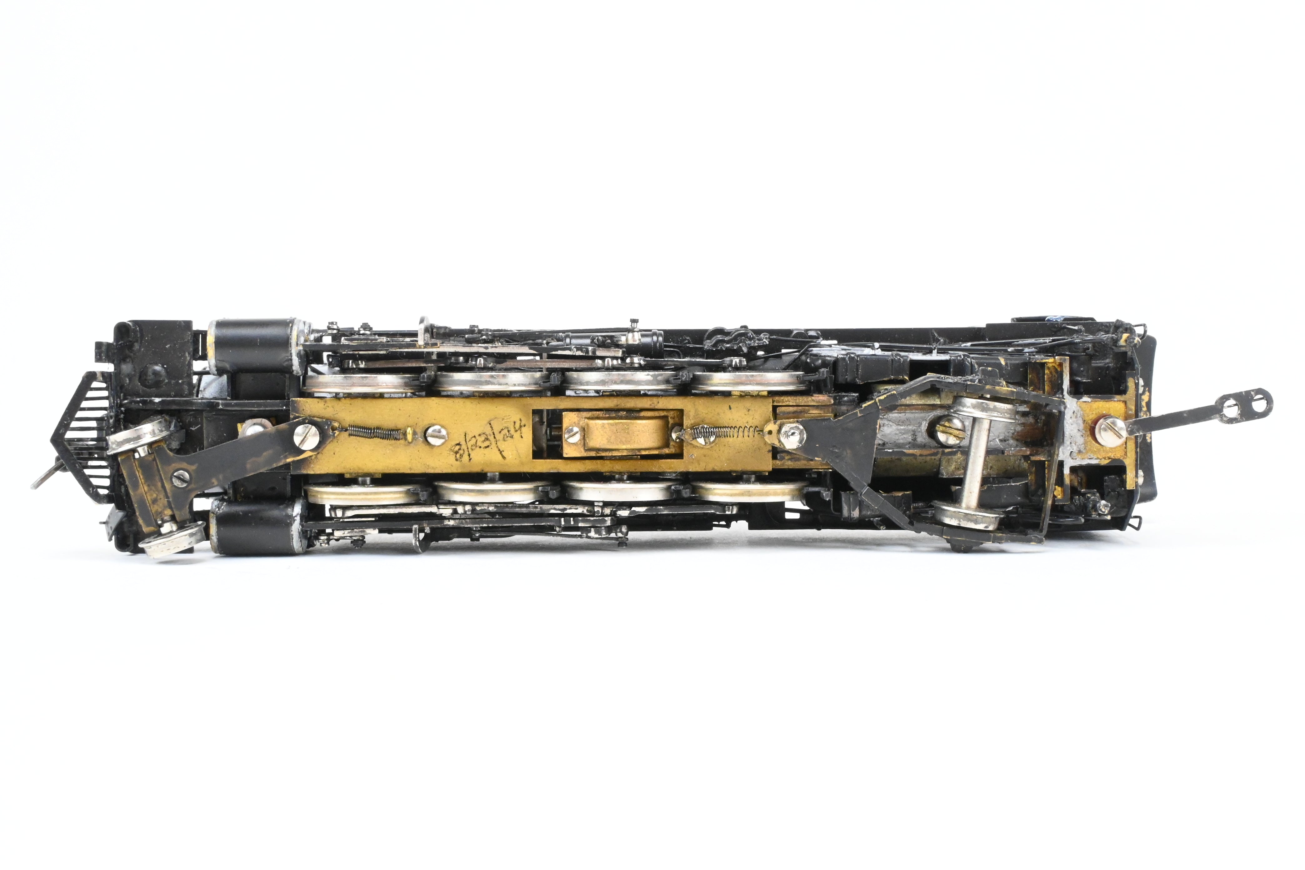 HO Scale Brass Akane 2-8-2 Light Mikado Custom Painted for C&EI USRA
