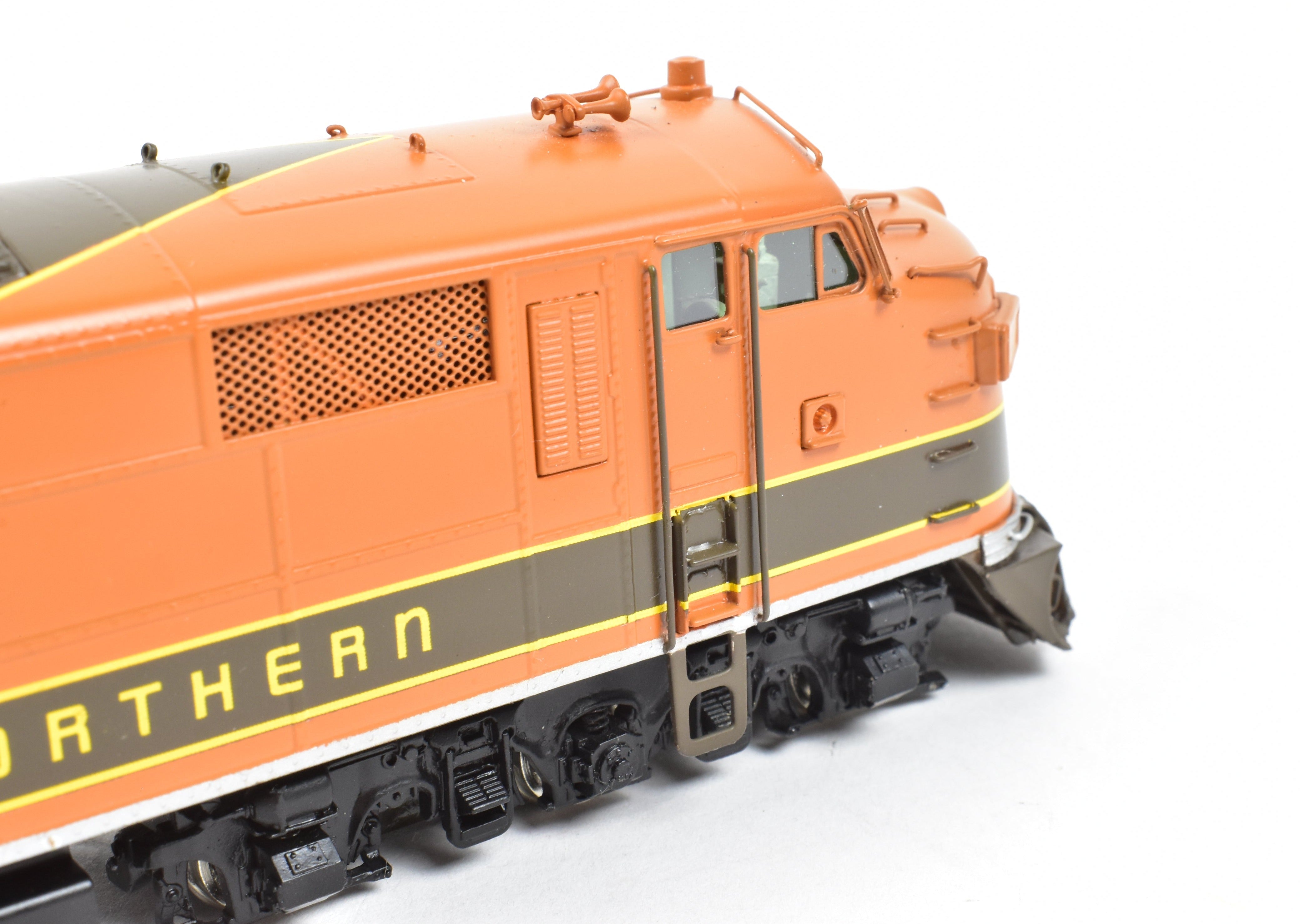 HO Scale Brass Model Train - Oriental Limited GN - Great Northern EMD E7A 2000 HP FP Empire Builder Replica