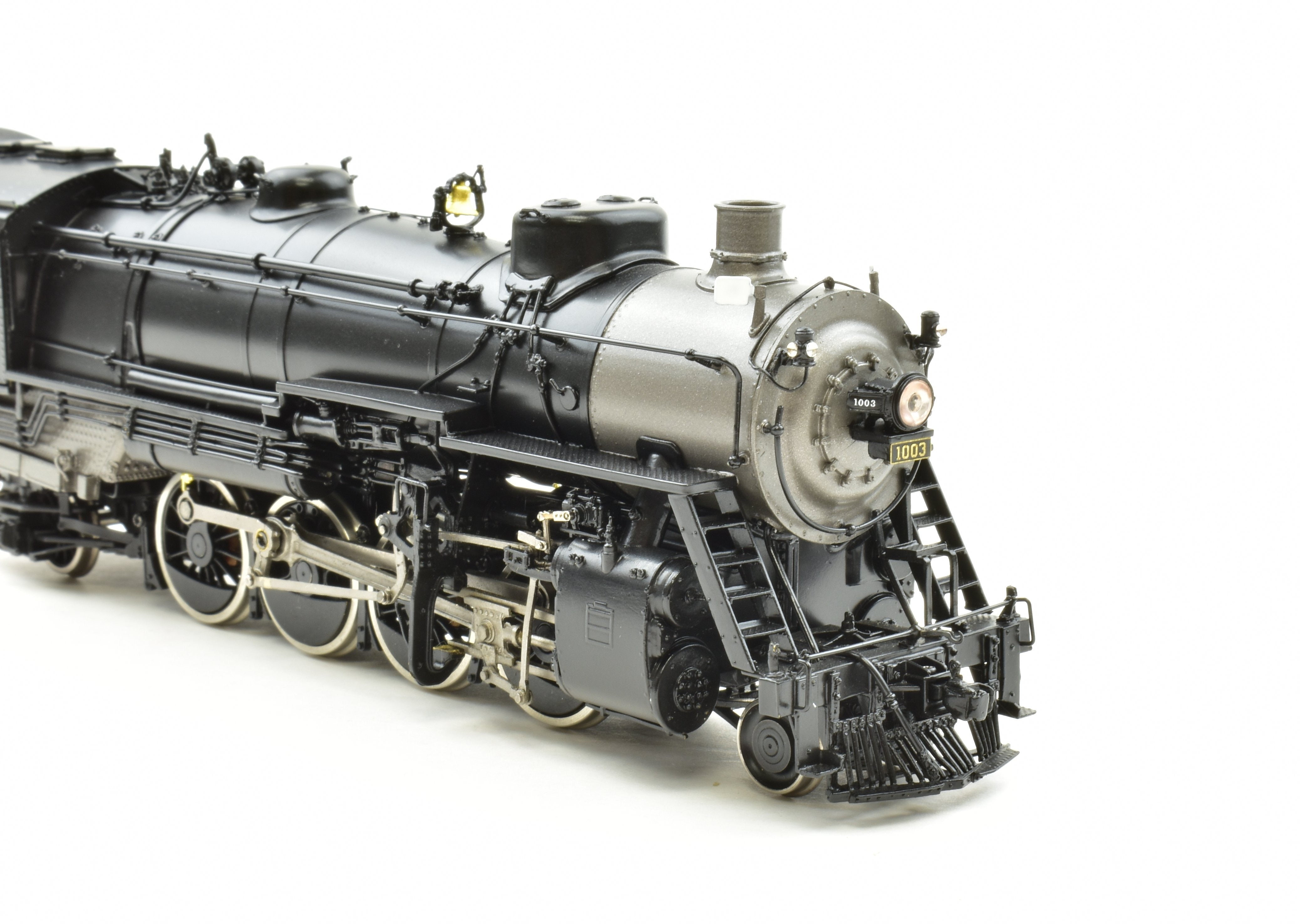 HO Scale Brass Division Point Soo Line Mikado 2-8-2 Locomotive Model #1003 from the 1940s Era
