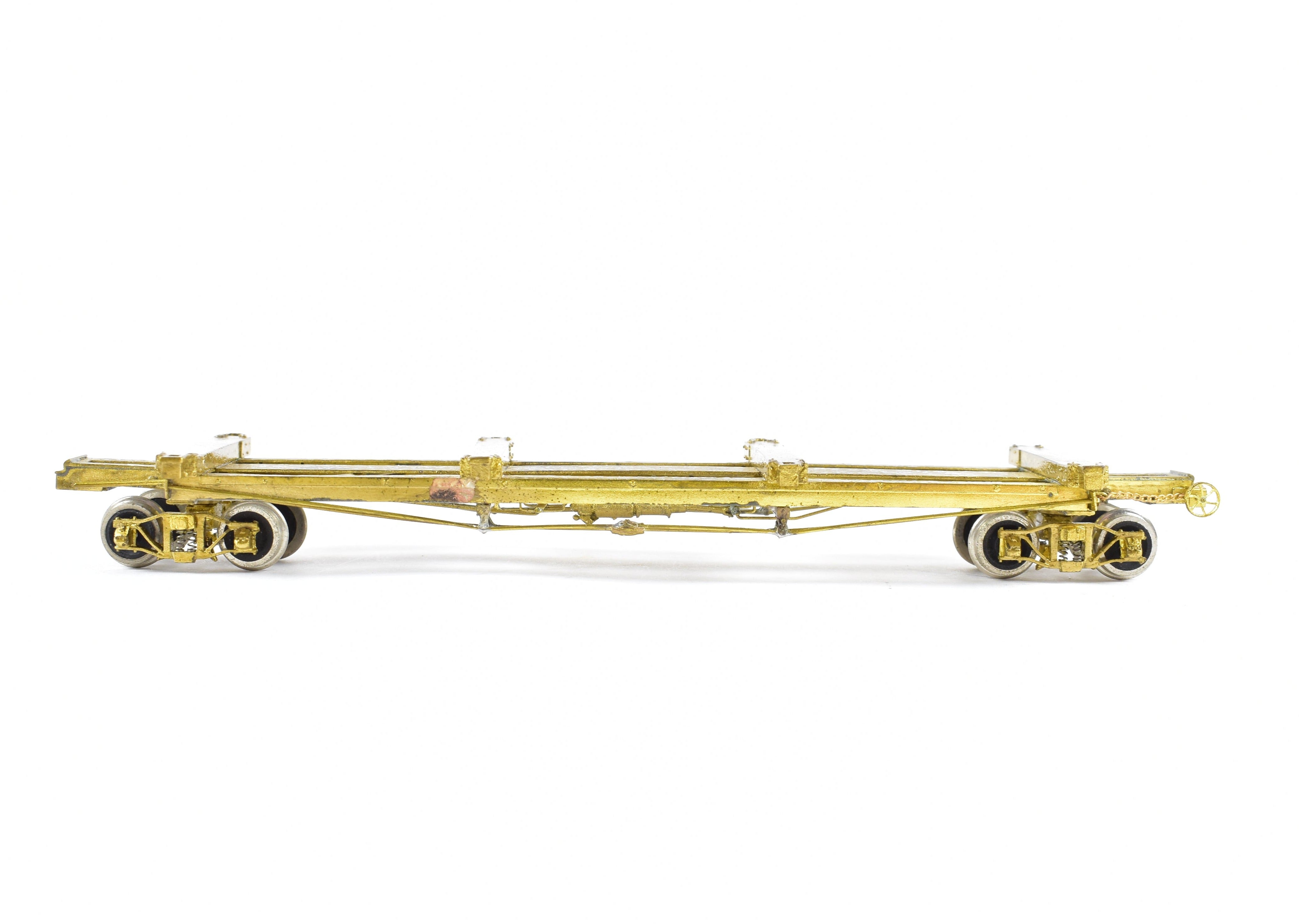HOn3 Brass Oriental Limited Narrow Gauge Log Car with Spare Parts
