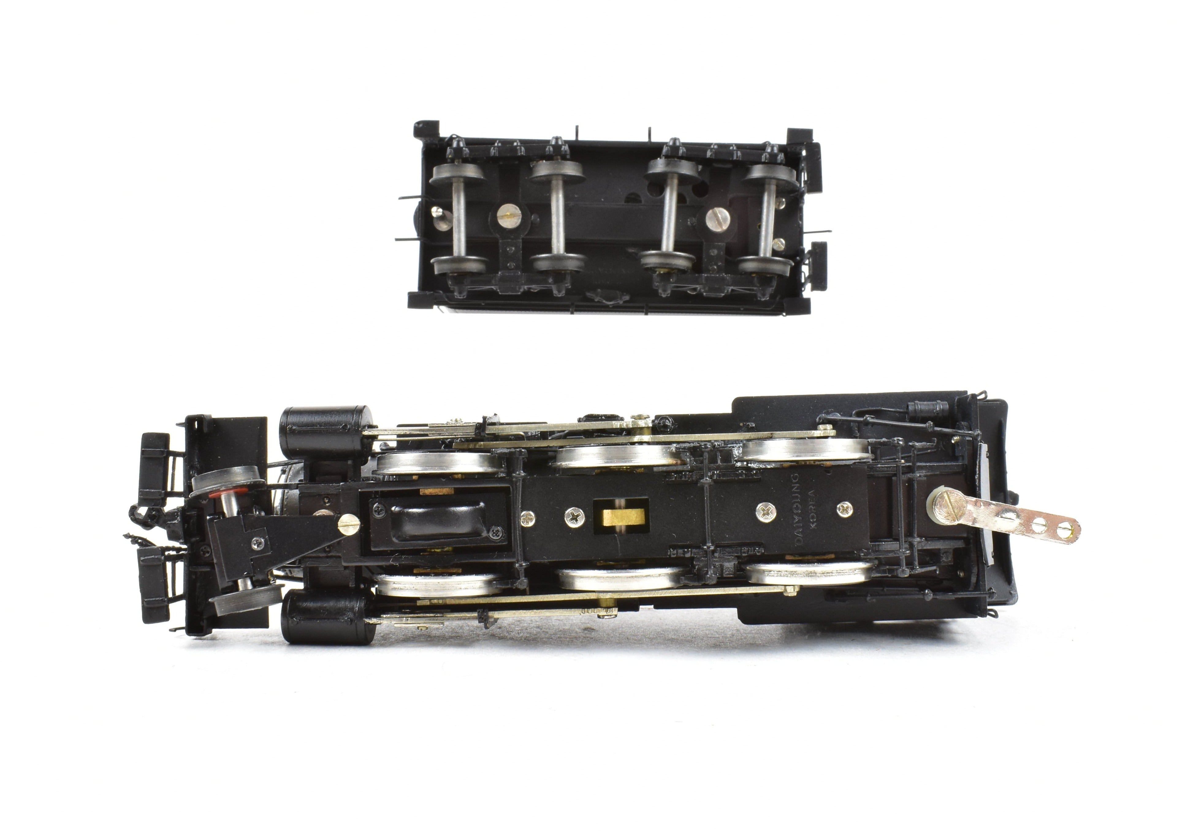 HO Scale Brass Model Train Key Imports from NYC - New York Central E-1D 2-6-0 Mogul Locomotive with Factory Painting