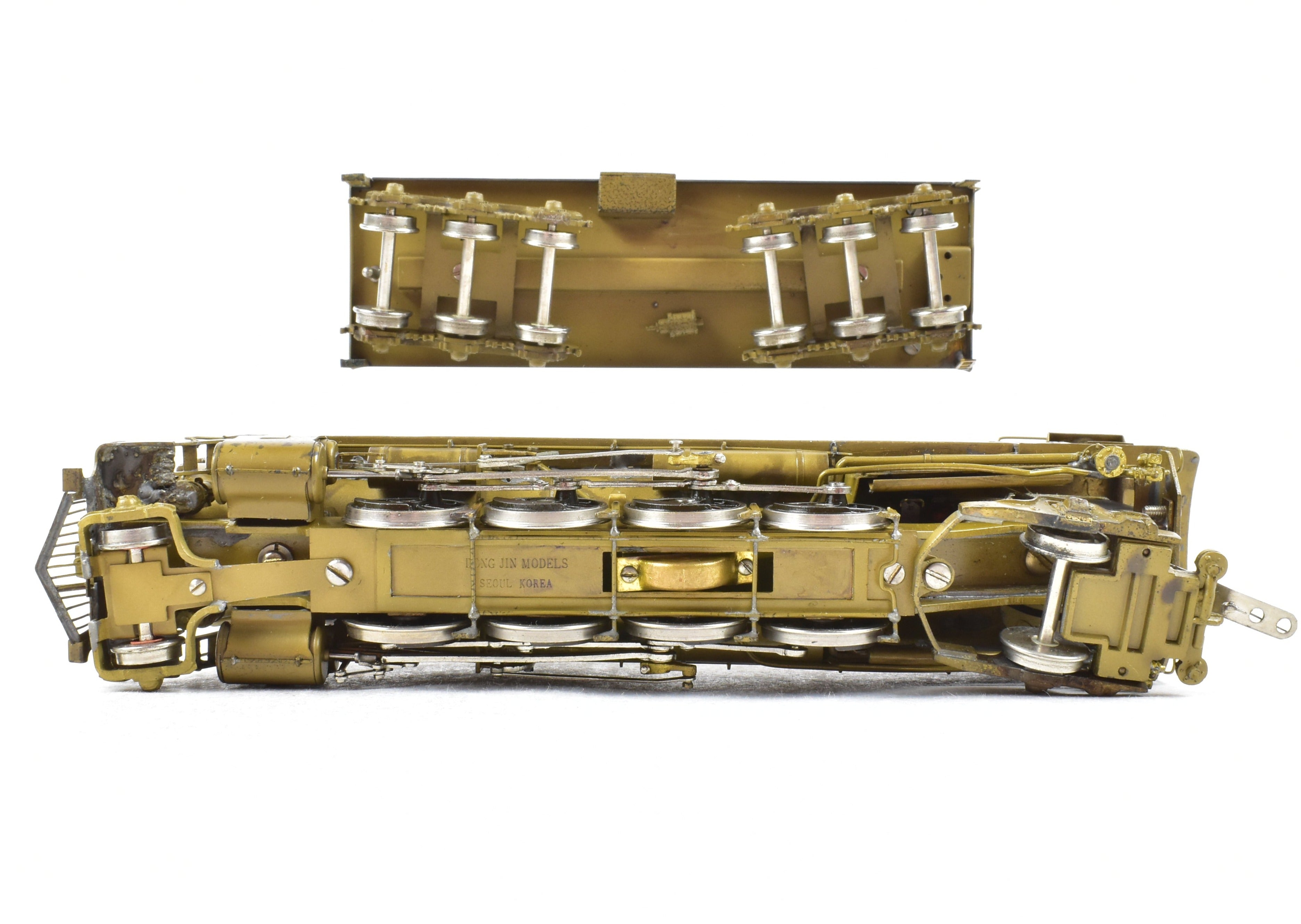 HO Scale Brass Hallmark Models Frisco 2-8-2 Mikado Locomotive