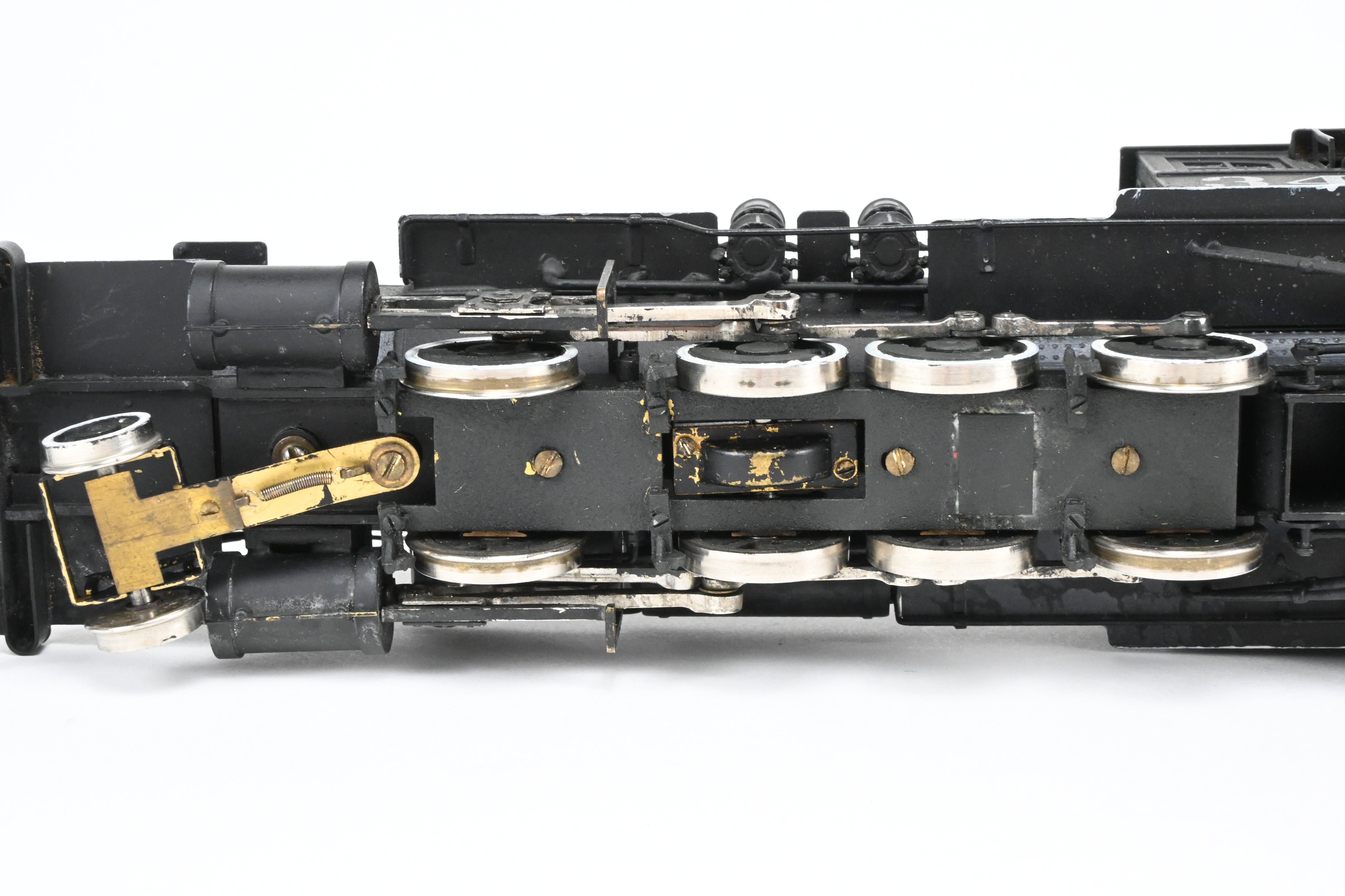 On3 Scale Brass Balboa Model Train - Denver & Rio Grande Western C-19 2-8-0 Class, Weathered CP #340 Replica