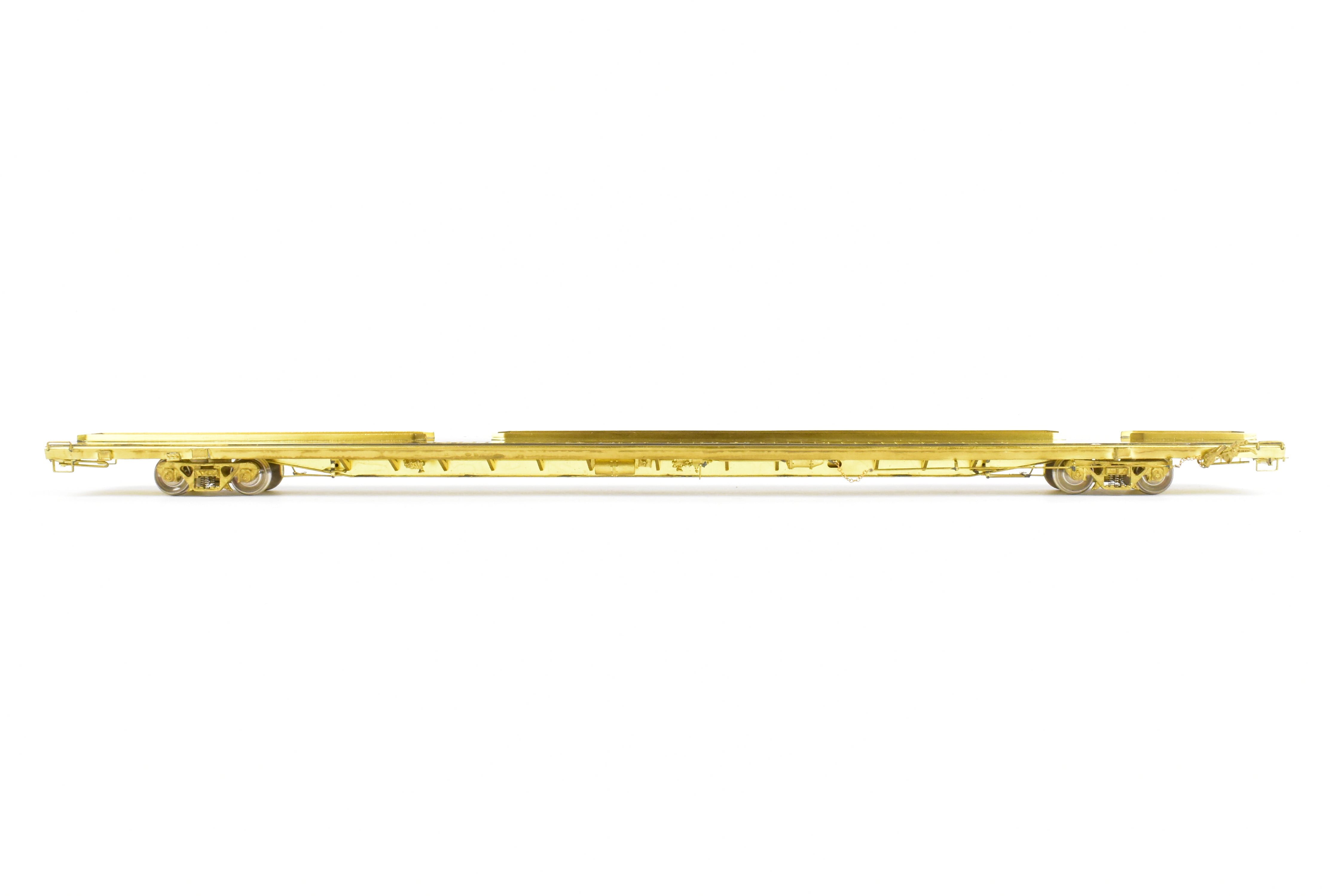 HO Brass OMI TOFC Flat Car 89'-4 Twin 45' from Overland Models