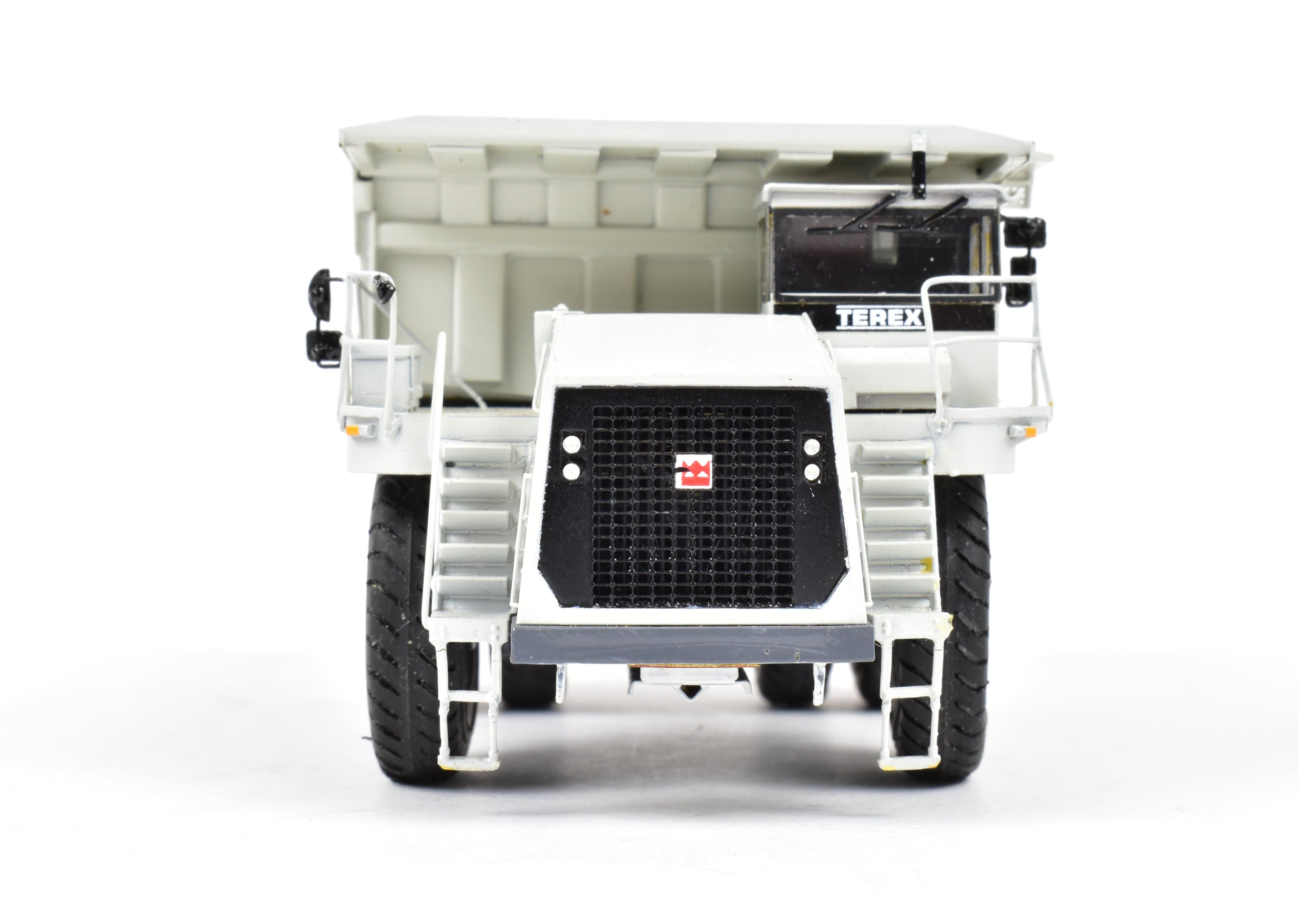 HO Scale Brass Terex Mining TR-100 Mine Truck No. 873.2R in White Livery