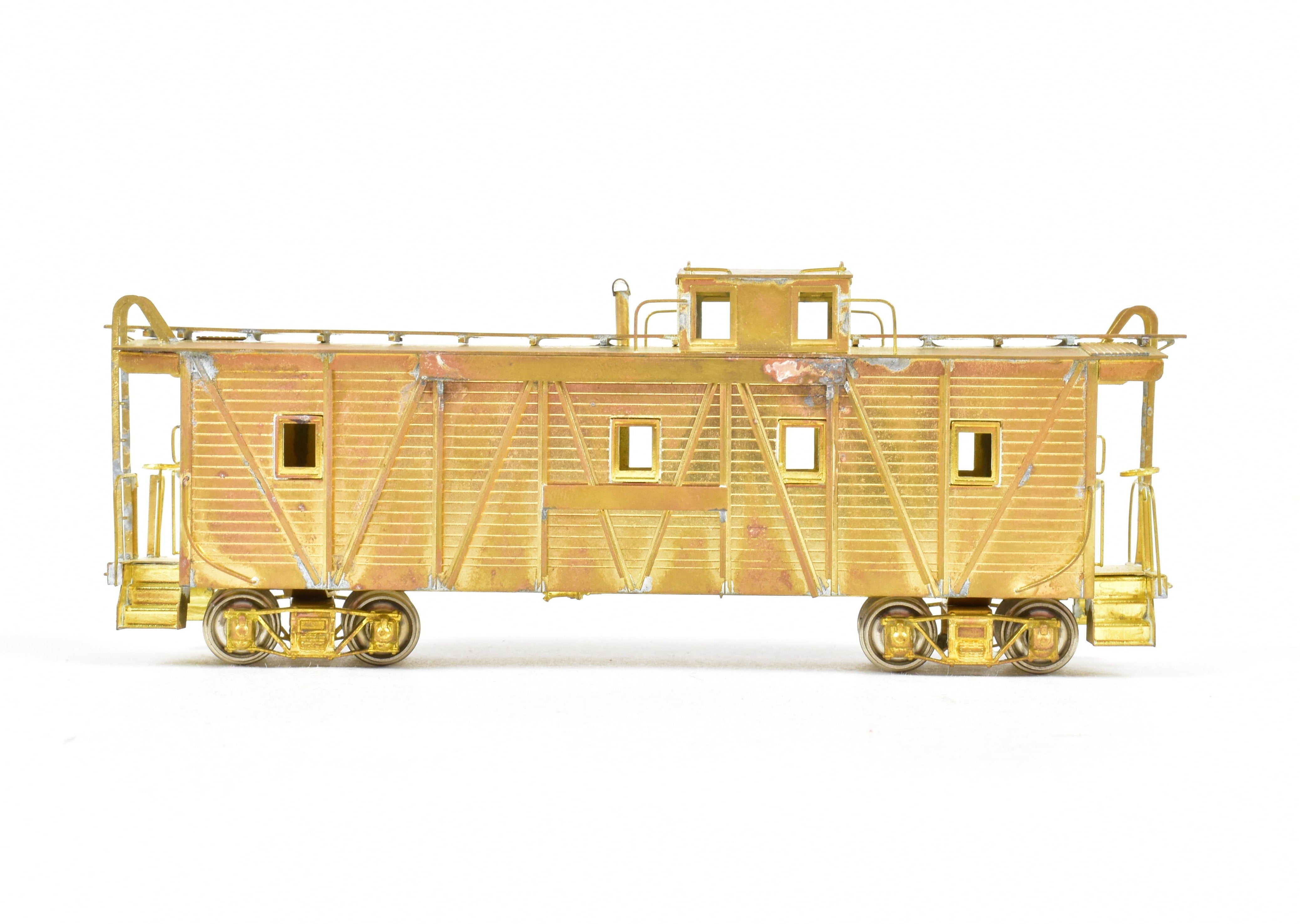 HO Scale Brass Western Pacific Outside Brace Cupola Caboose by Westside Model Co.