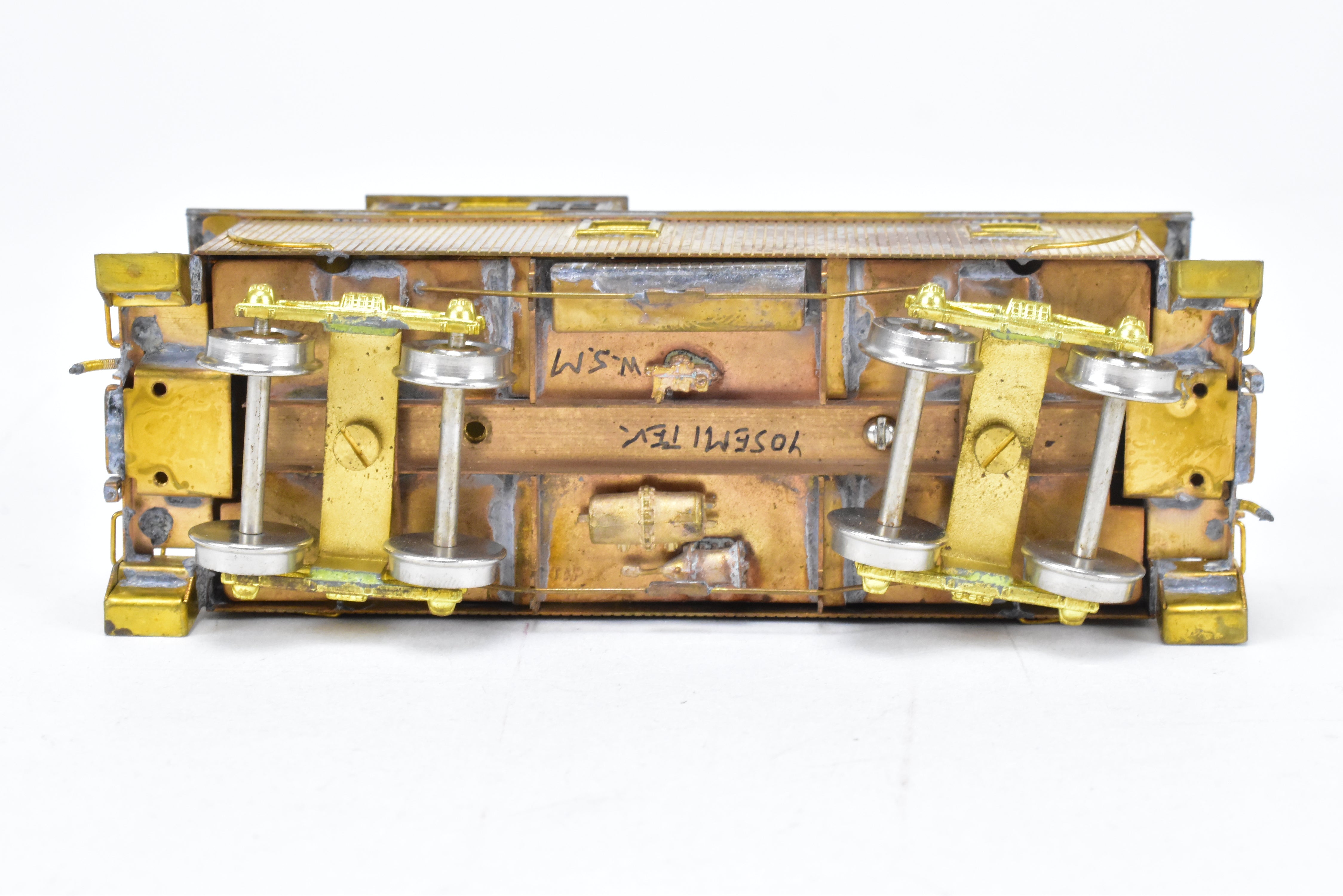 HO Scale Brass Yosemite Valley Railroad Caboose by Westside Model Co.