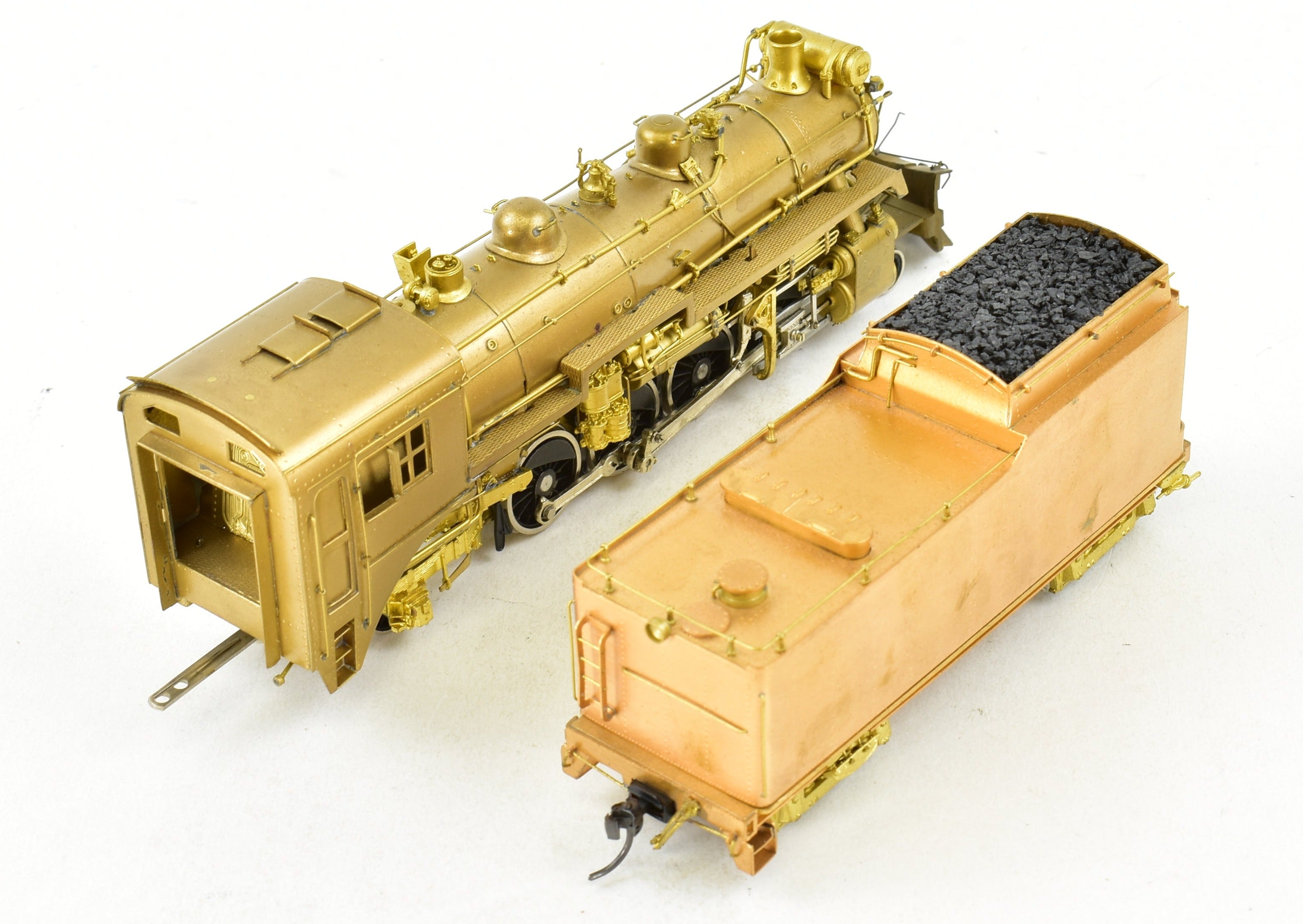 HO Scale Brass Model Train - Van Hobbies CPR Canadian Pacific Railway 2-8-2 P-1d, e Mikado First Run Tender Model