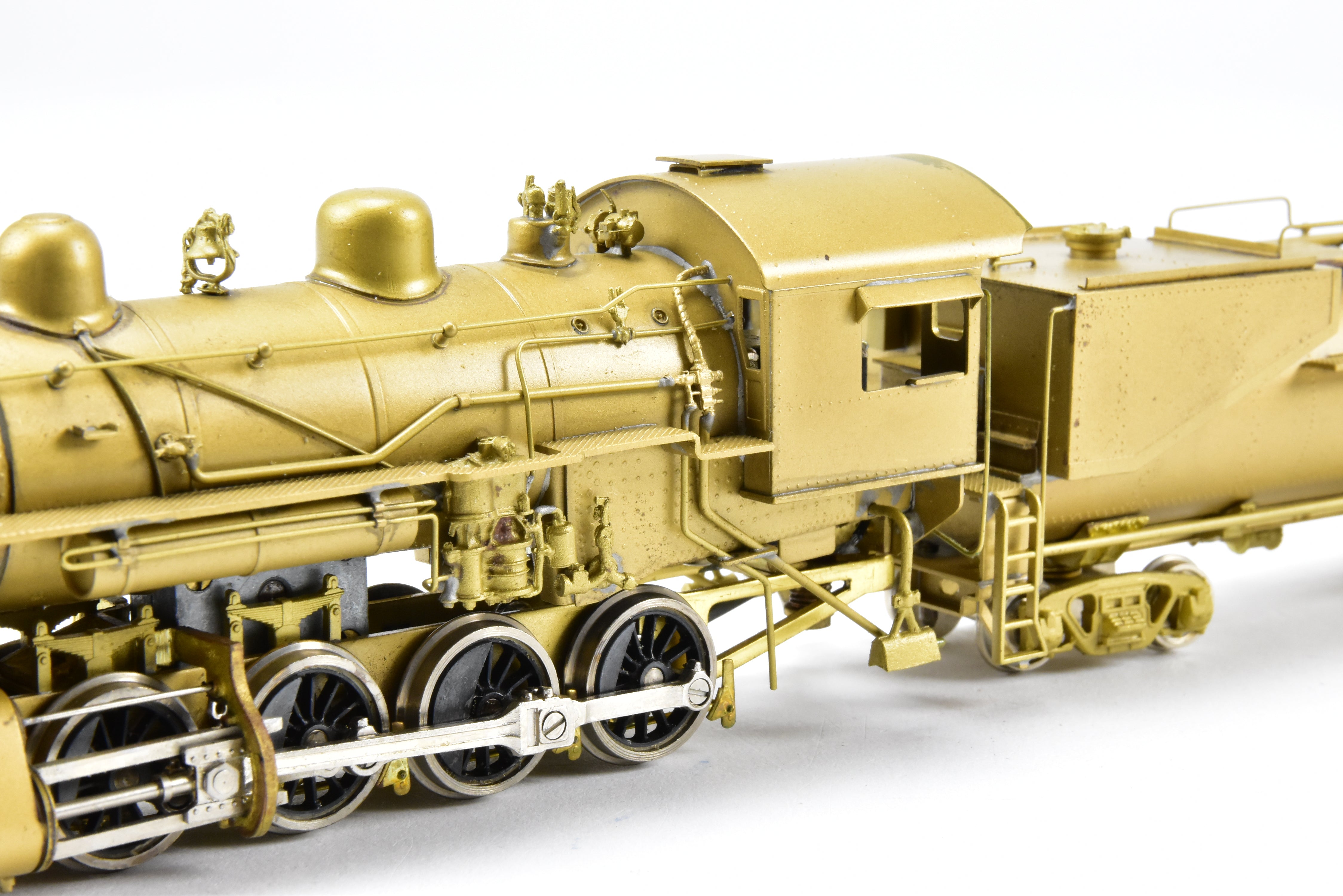 HO Scale Brass Balboa Southern Pacific C - 9 2 - 8 - 0 Steam Locomotive Model