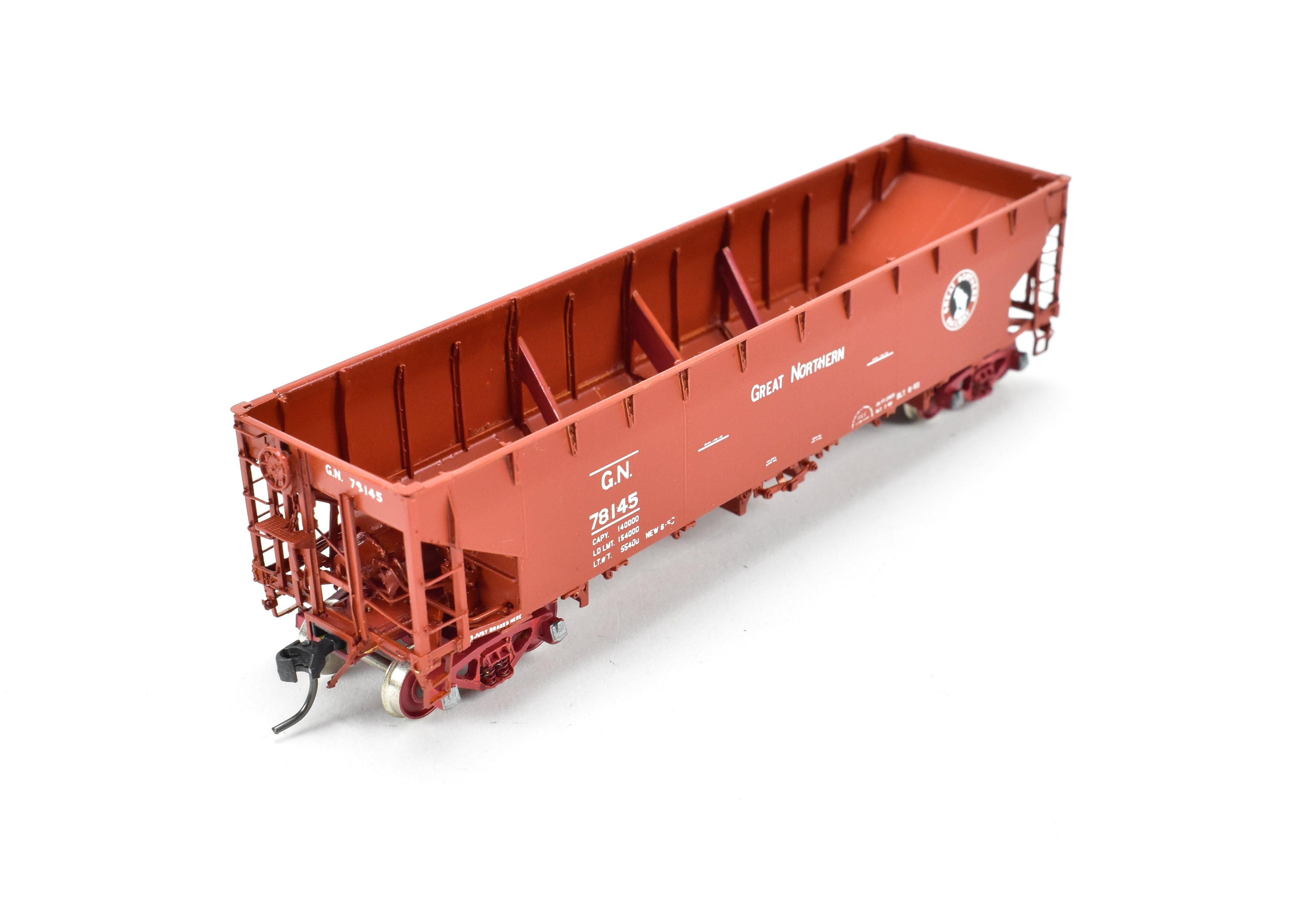 HO Scale Brass Great Northern 70-Ton Selective Service Car C/P No. 78145 by W&R Enterprises