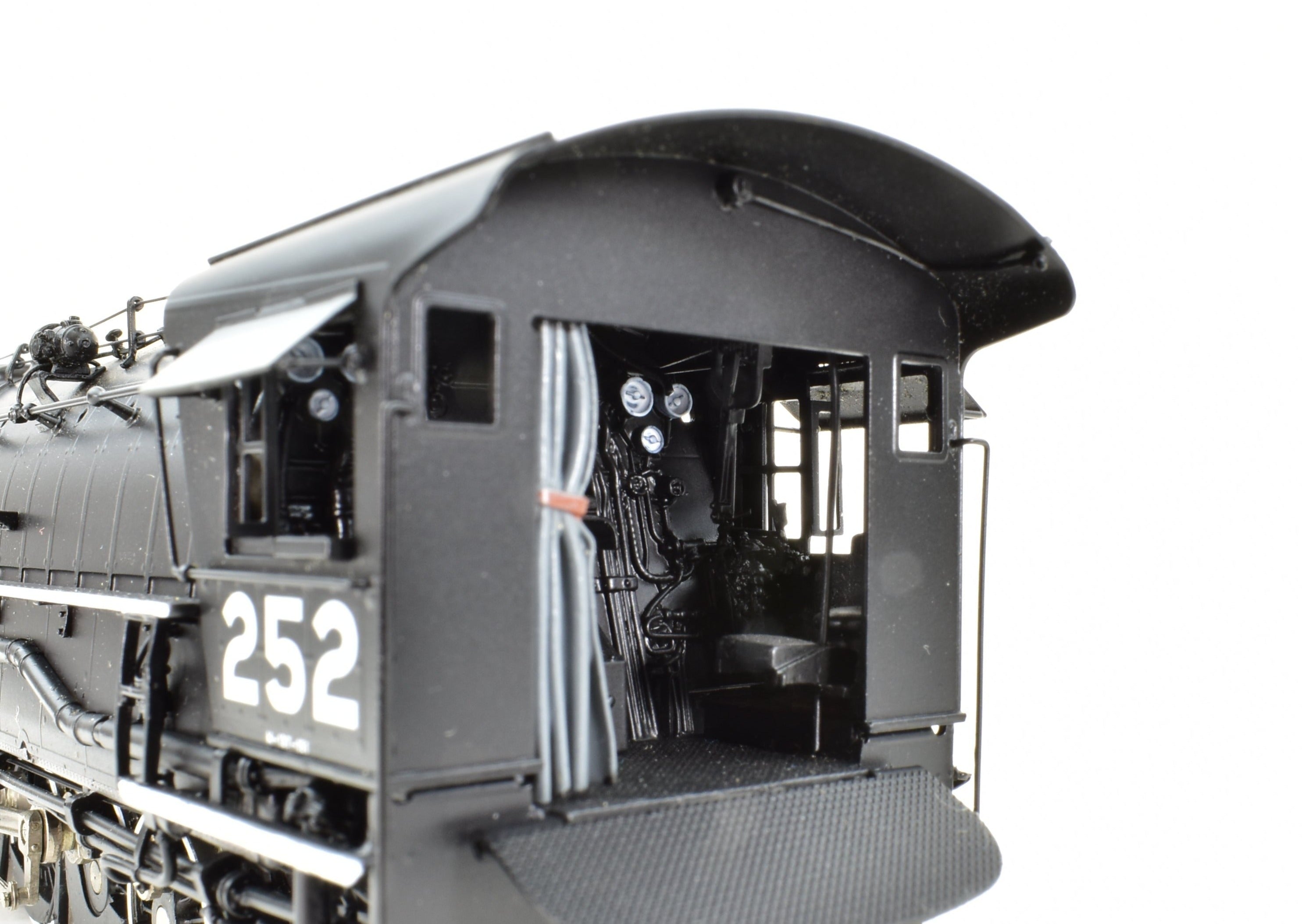 HO Brass Western Pacific 2-8-8-2 Class 251 V1 FP Black DCC & Sound by W&R