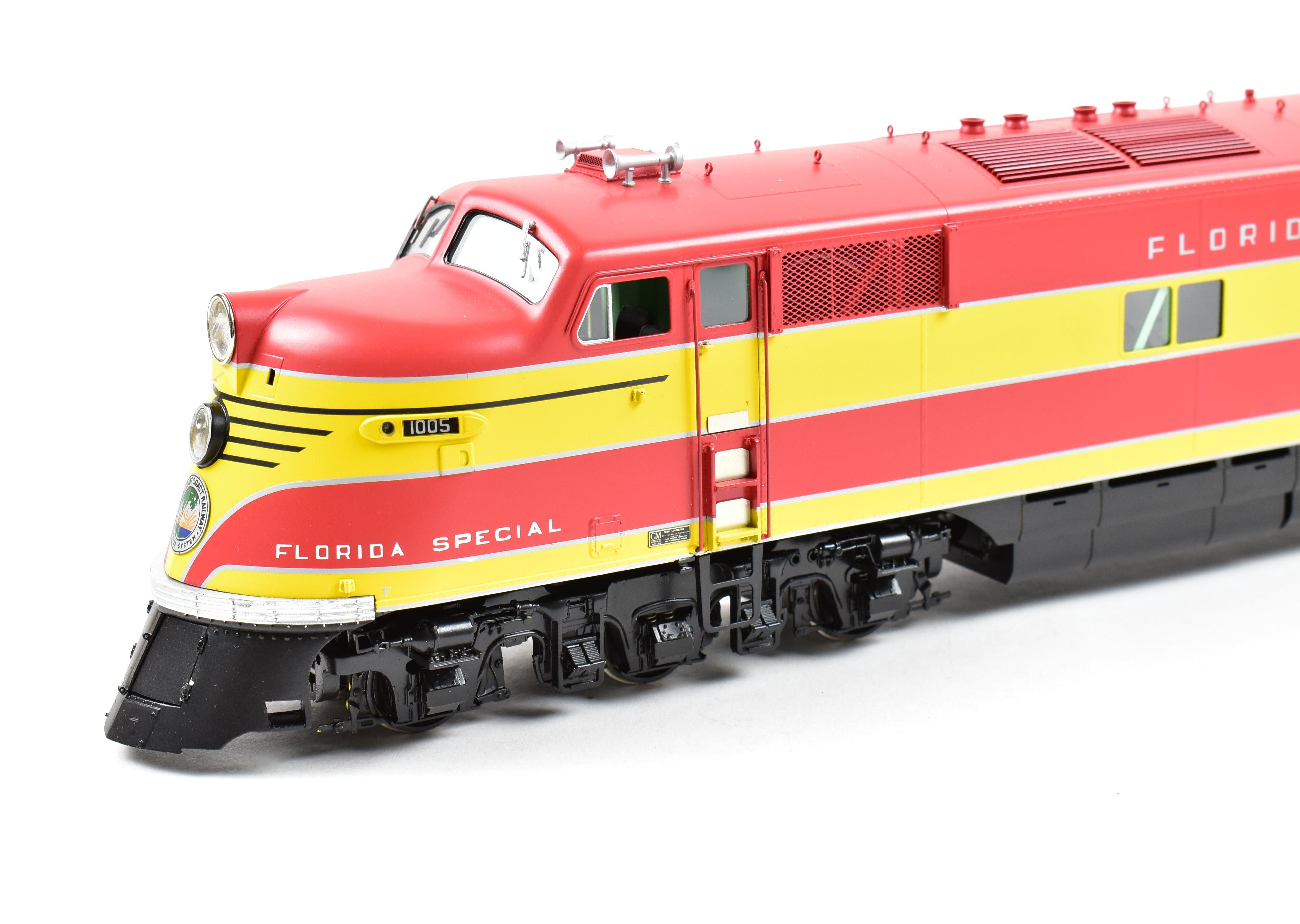 O Scale Brass Key Model Imports FEC EMD E6A/B Set No. 1005-A&B Factory Painted