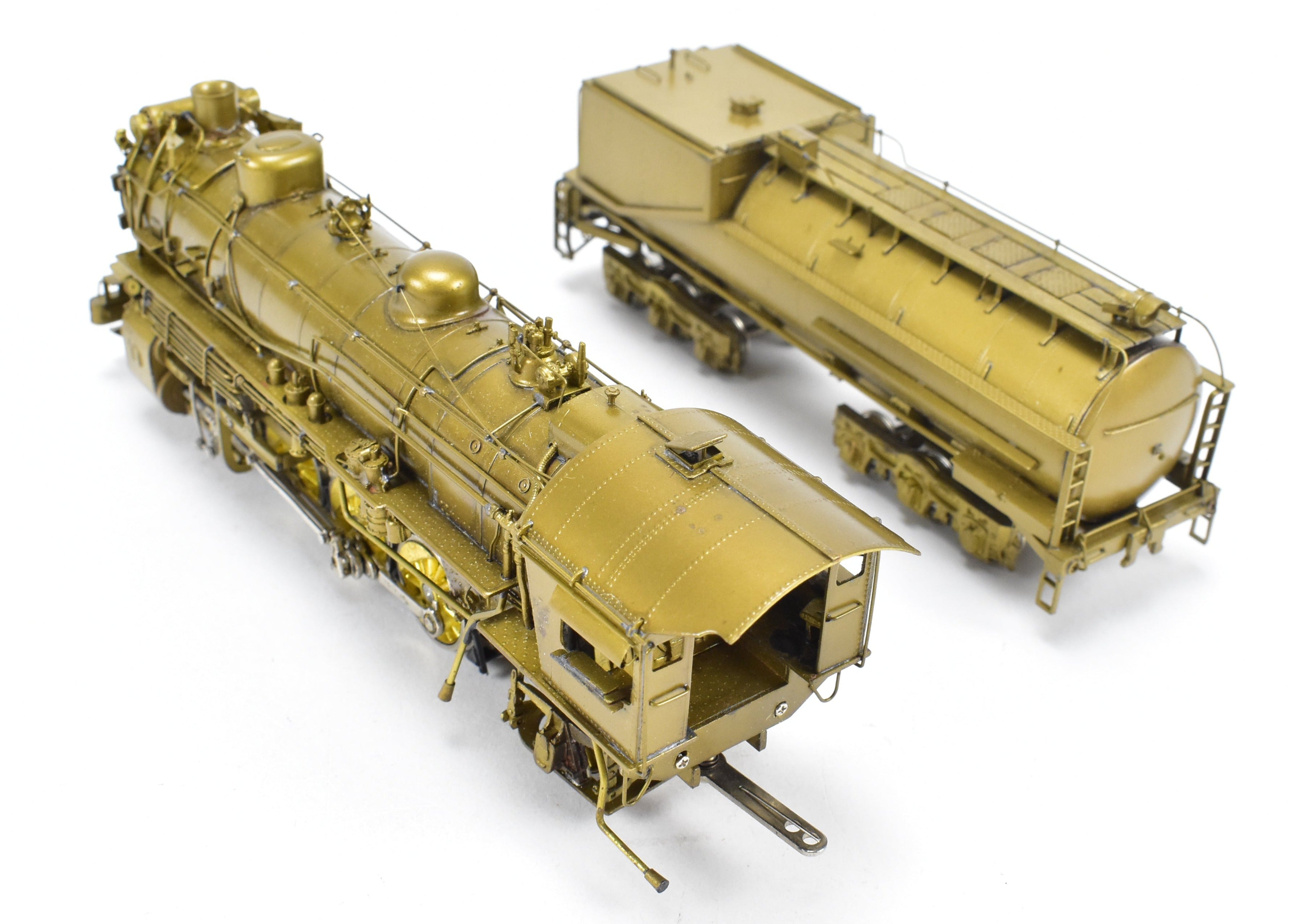 HO Scale Brass ALCO Model Train Southern Pacific MK - 6 2 - 8 - 2 Locomotive Upgraded with NWSL Gearbox
