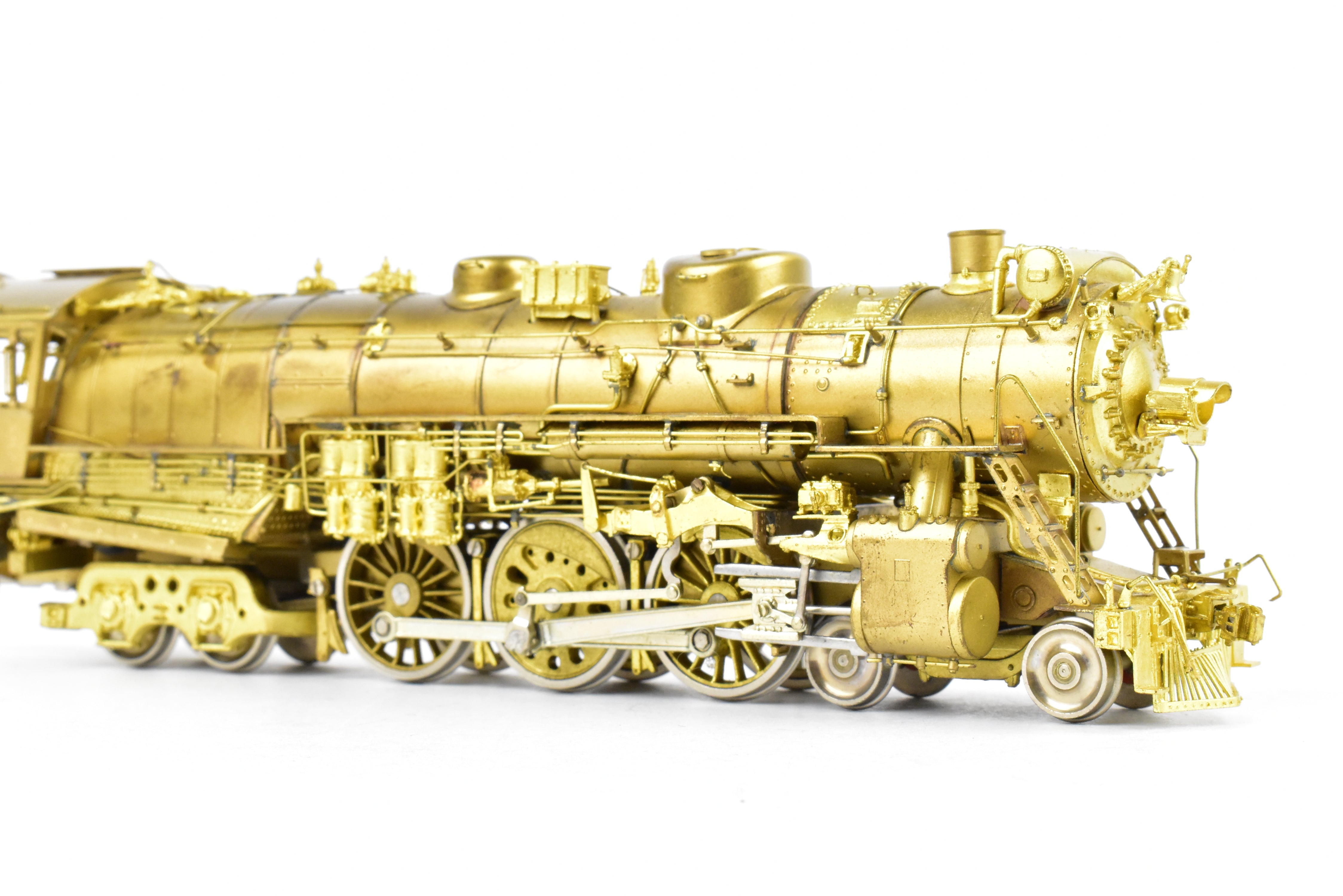 High - Quality HO Scale Brass Model Train - Sunset Models CB&Q - Burlington Route S - 4 Class 4 - 6 - 4 Hudson Locomotive