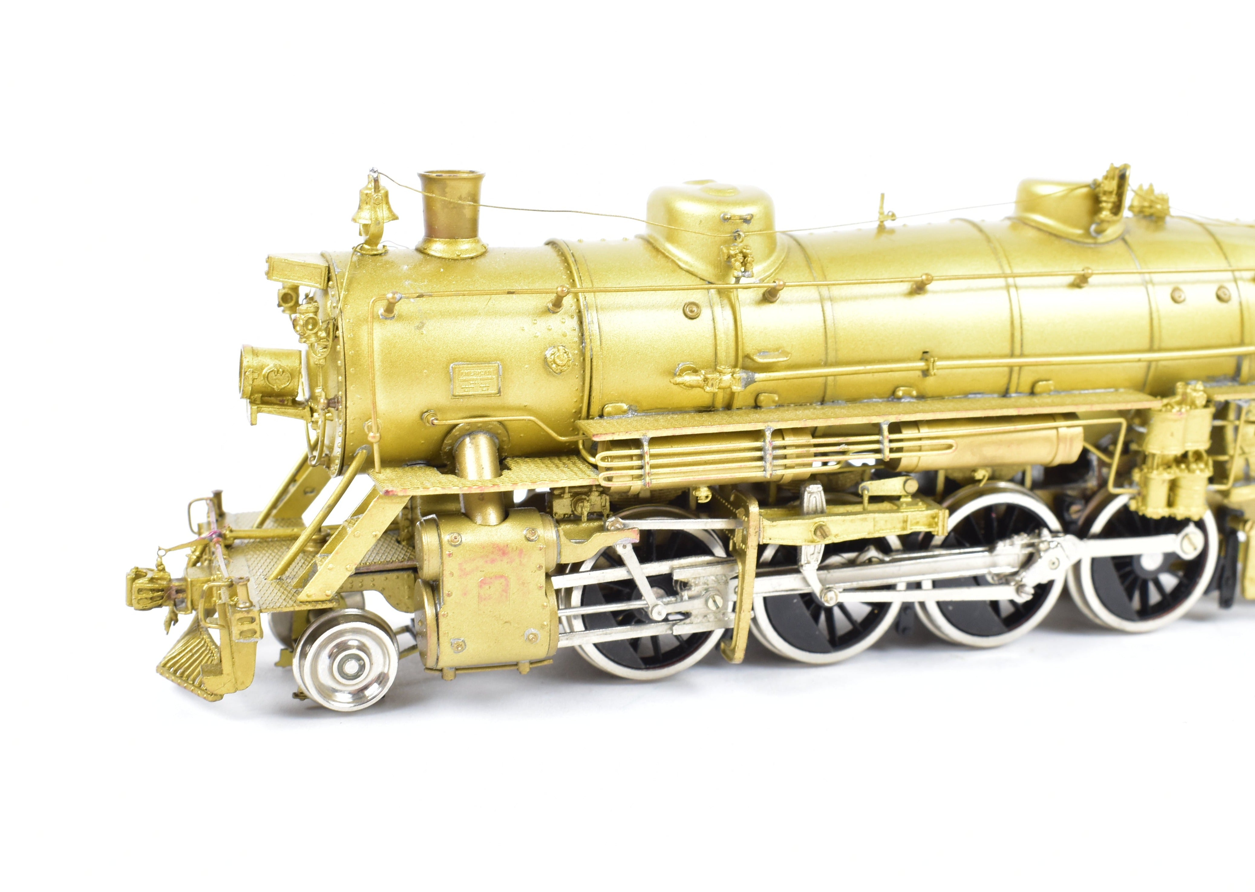 HO Scale Brass Model Train - Key Imports GTW Grand Trunk Western 3700 2-8-2 Mikado Engine