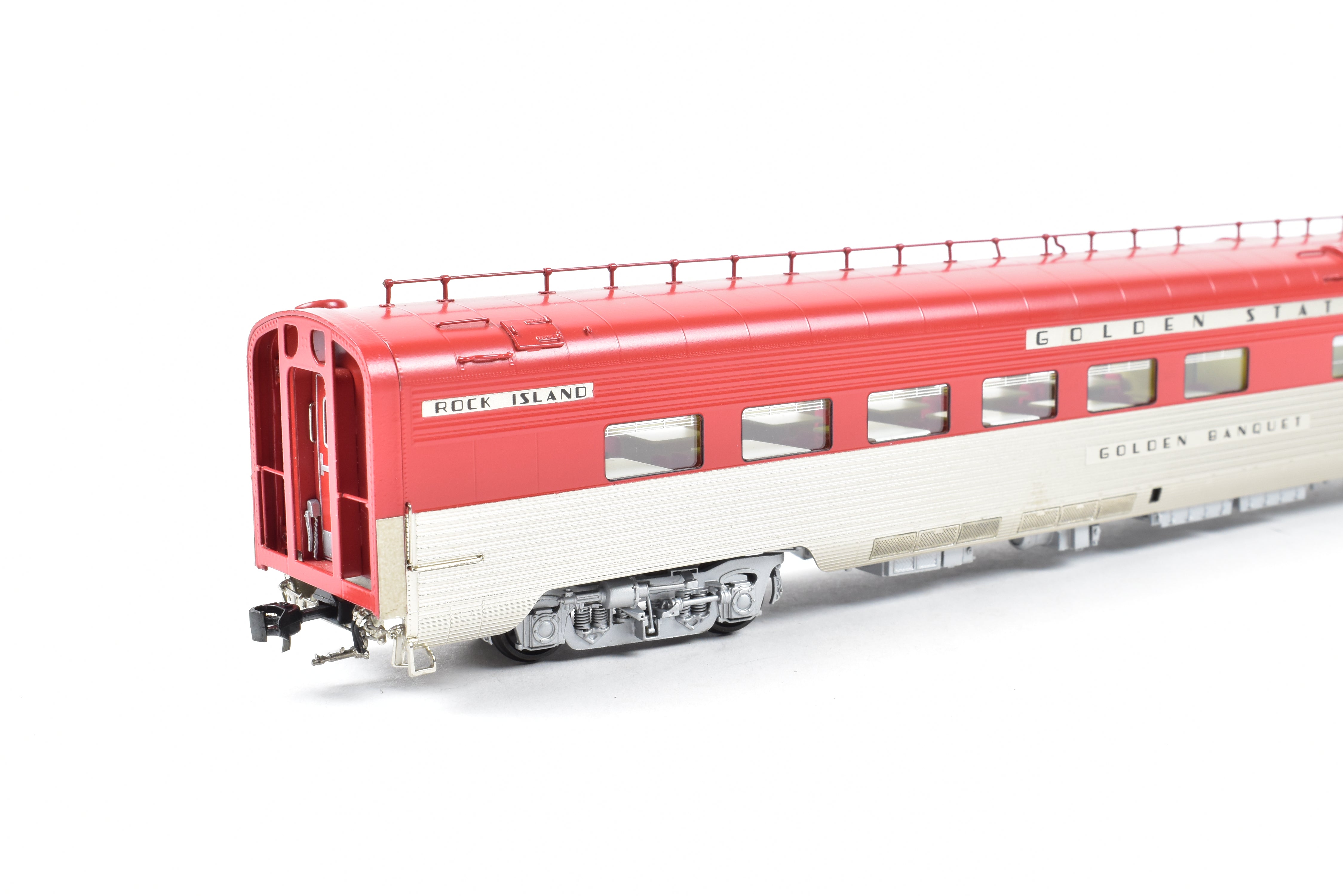 HO Brass 10-Car Passenger Set by Challenger Imports, Factory Painted