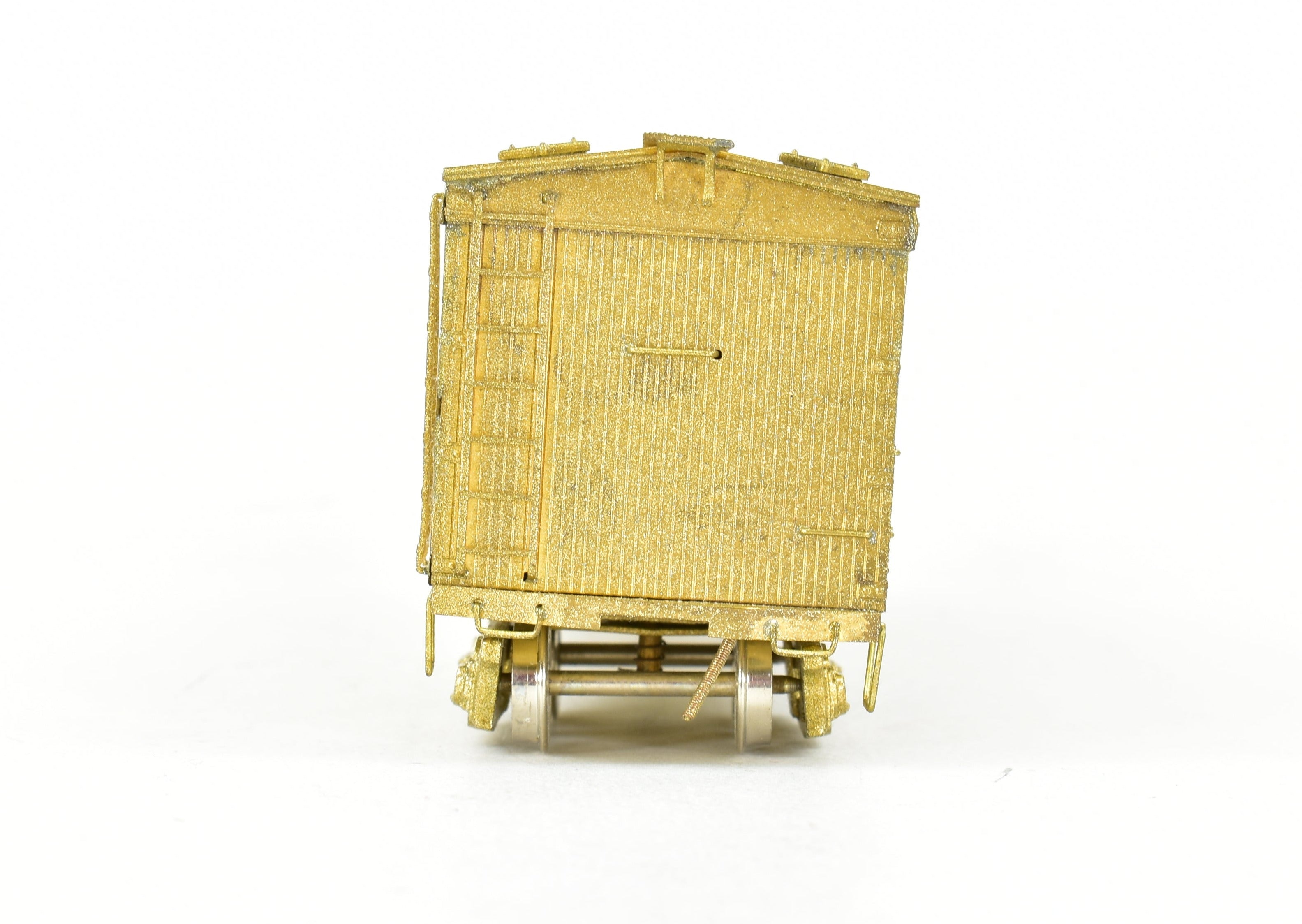 HO Brass Railway Express Agency 50' Wood Express Reefer Model by Trains Inc.