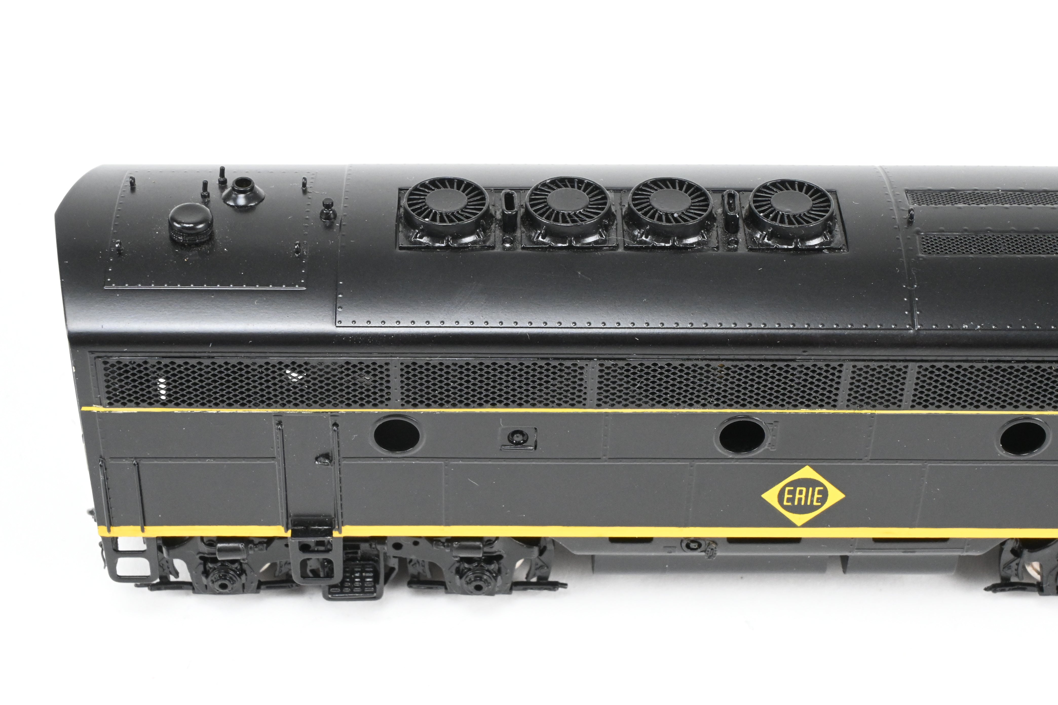 HO Scale Brass Erie Railroad EMD F3A/F3B/F3A 1500 HP Phase II/III FP Set by Oriental Limited