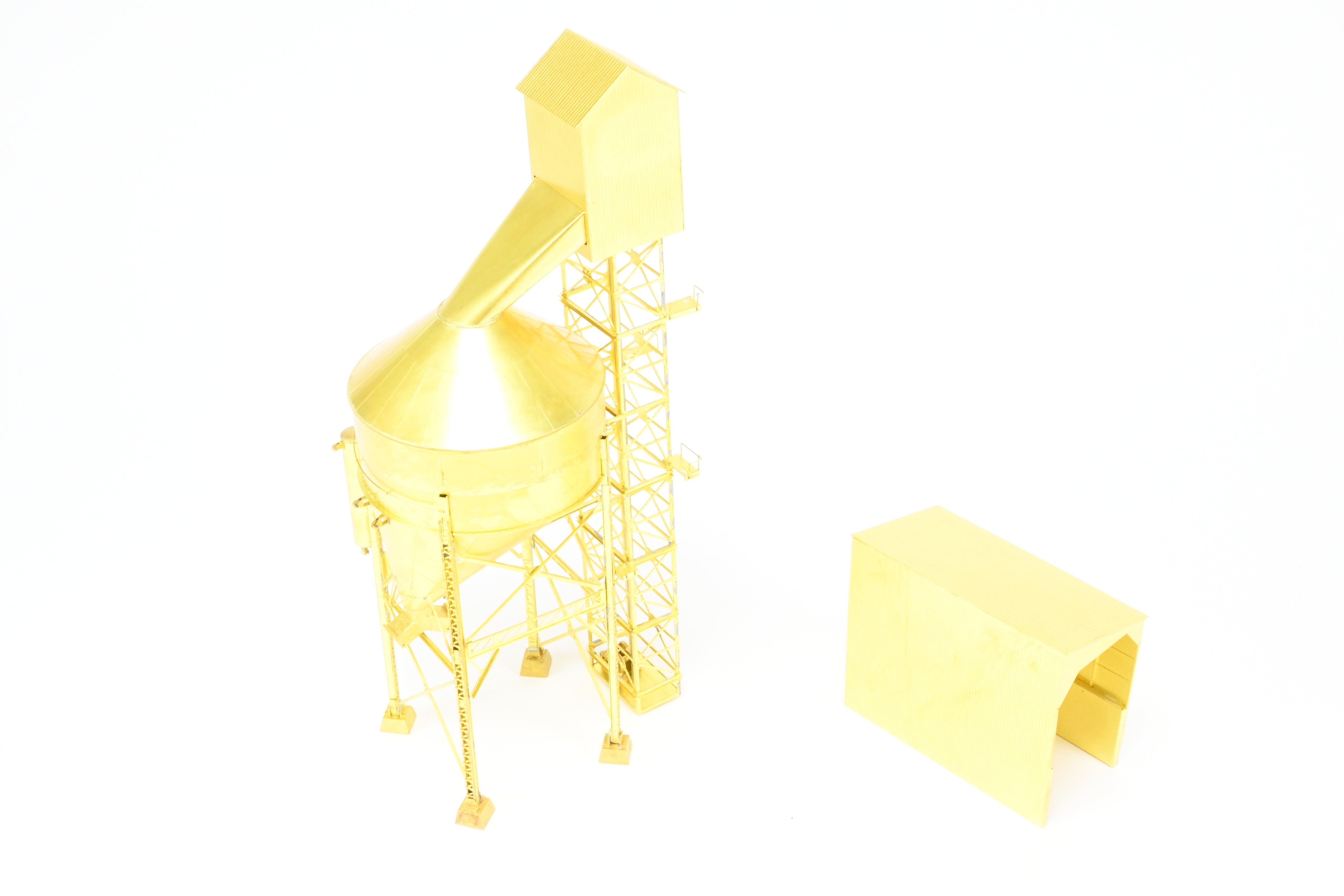 HO Brass Ogle Steel Coaling Tower by Overland Models, Inc. for Various Roads