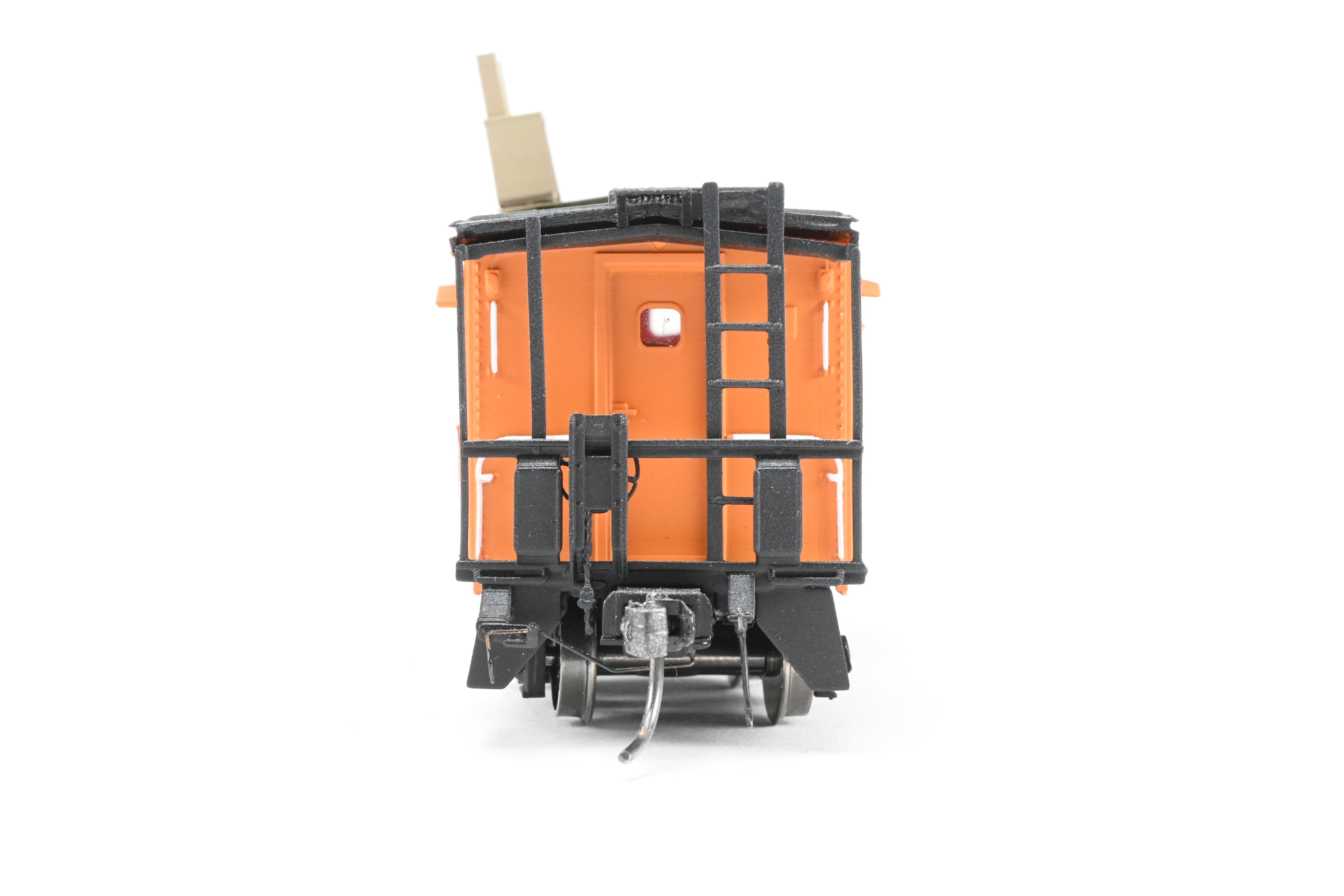 HO Scale 3D Printed Thrall Bay Window Caboose Model - Milwaukee Road #02134