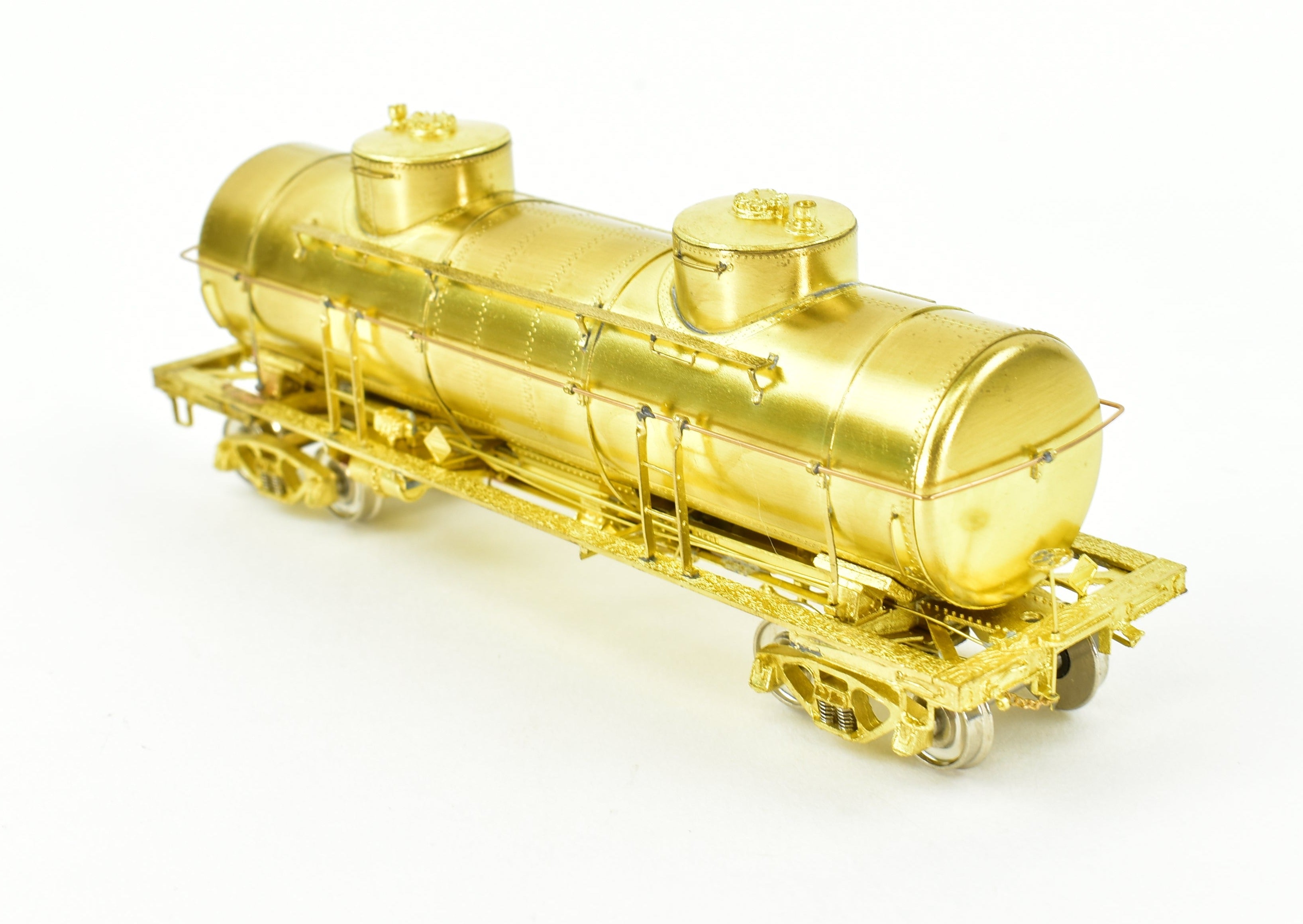 HO Scale Brass OMI - Overland Models, Inc. ACF Double Dome 8,000 Gallon Tank Car for Various Railroad Roads