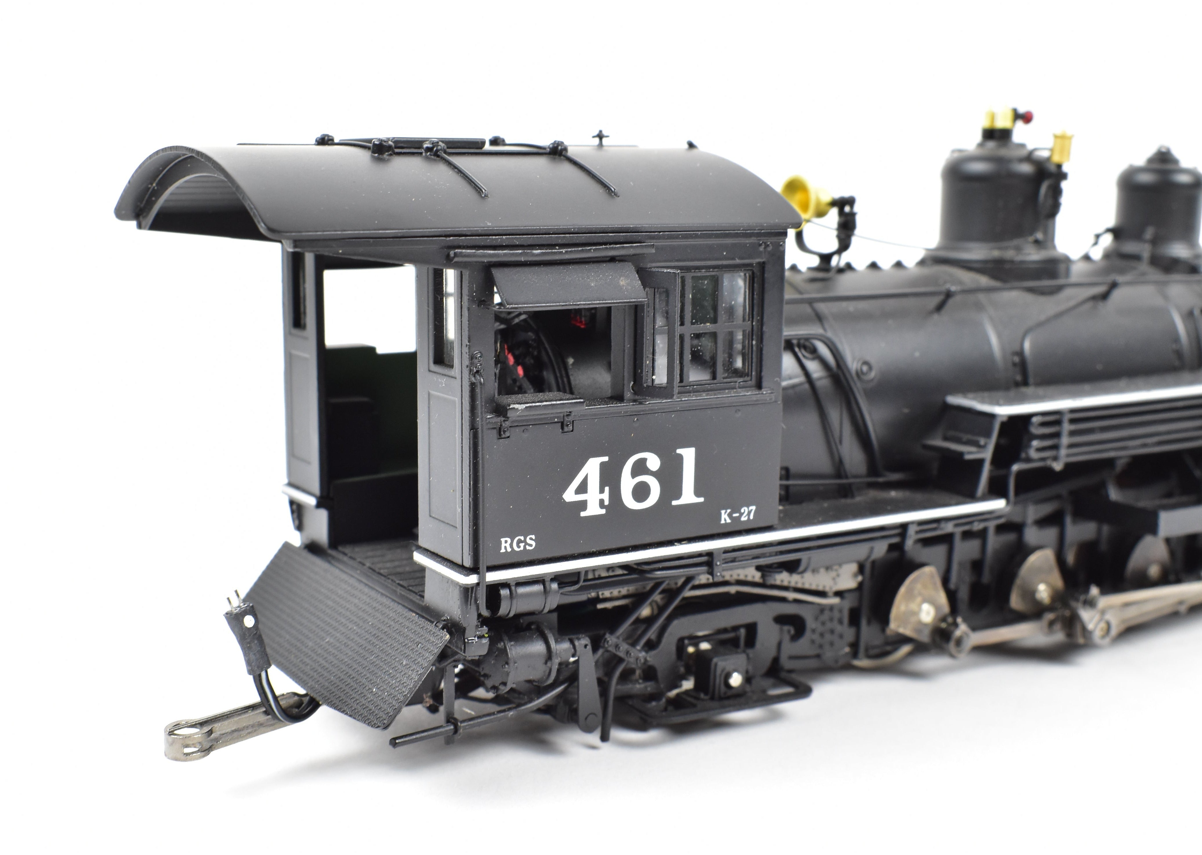 On30 Hybrid Brass MMI Rio Grande Southern K - 27 2 - 8 - 2 Locomotive #461