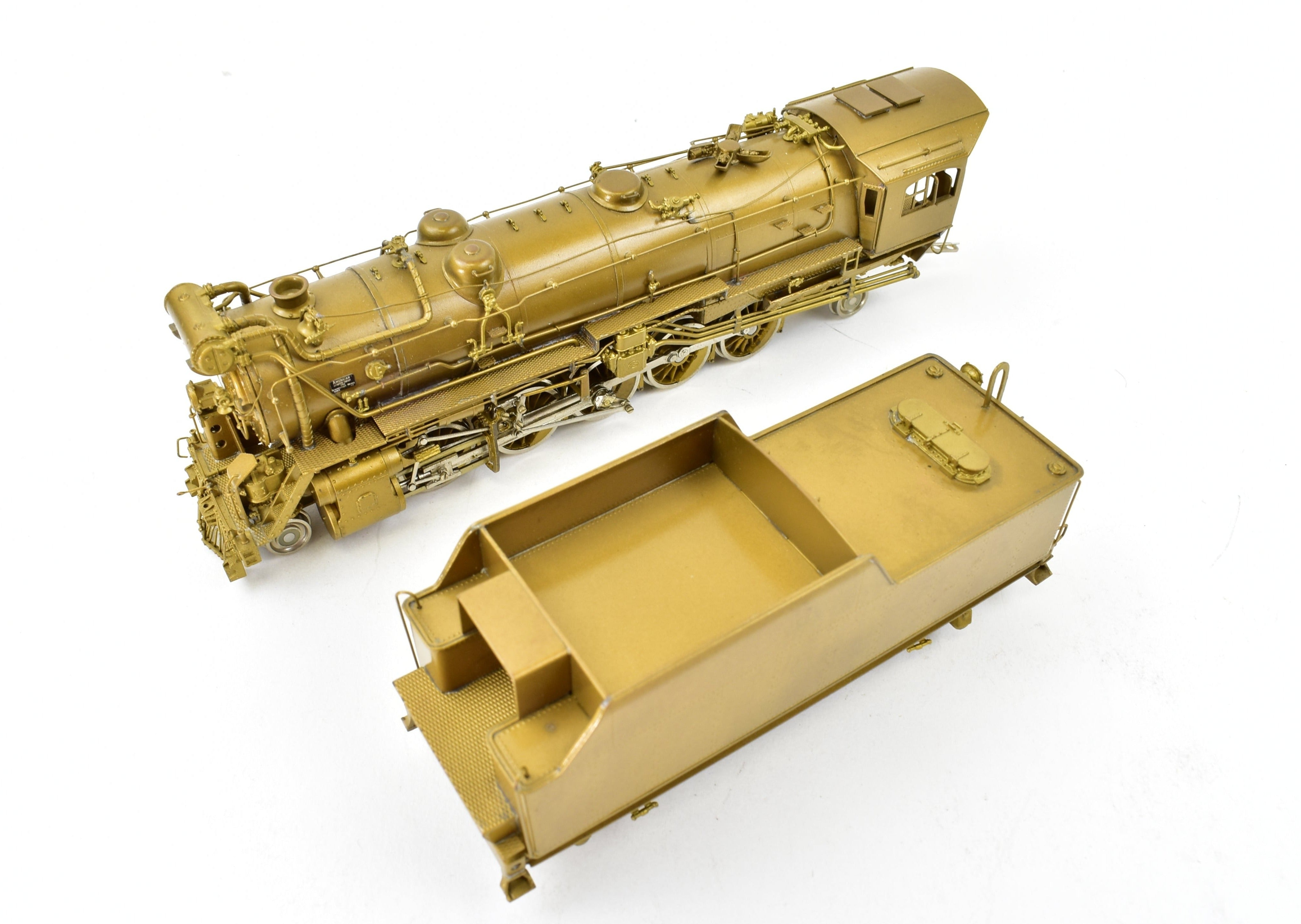 High - Quality HO Scale Custom Brass Model Train: New Haven Class L - 1 2 - 10 - 2 by NJ Custom Brass