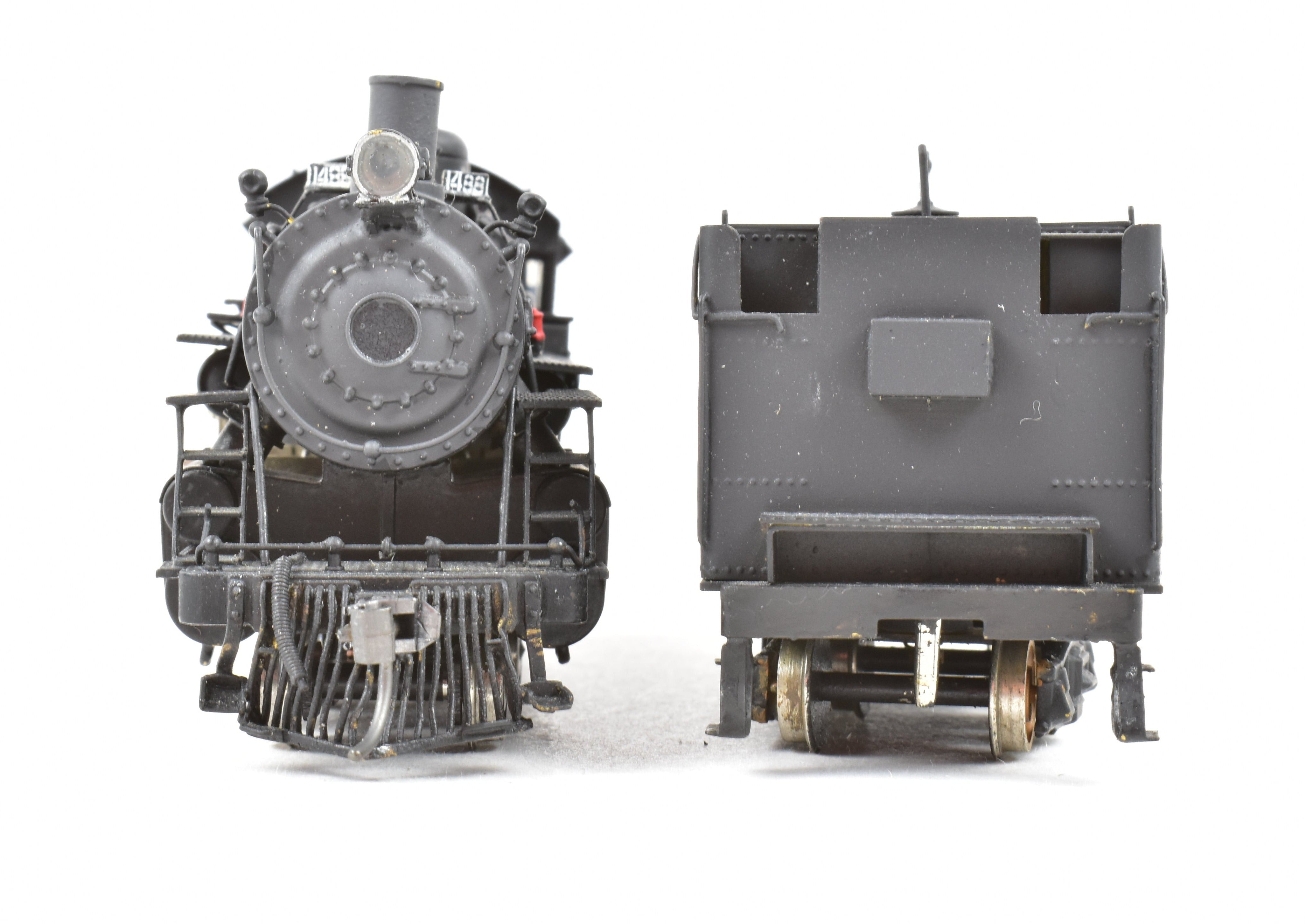 HO Scale Brass Balboa ATSF - Santa Fe 1480 Class 4-4-2 Atlantic Steam Locomotive Model with CP #1488