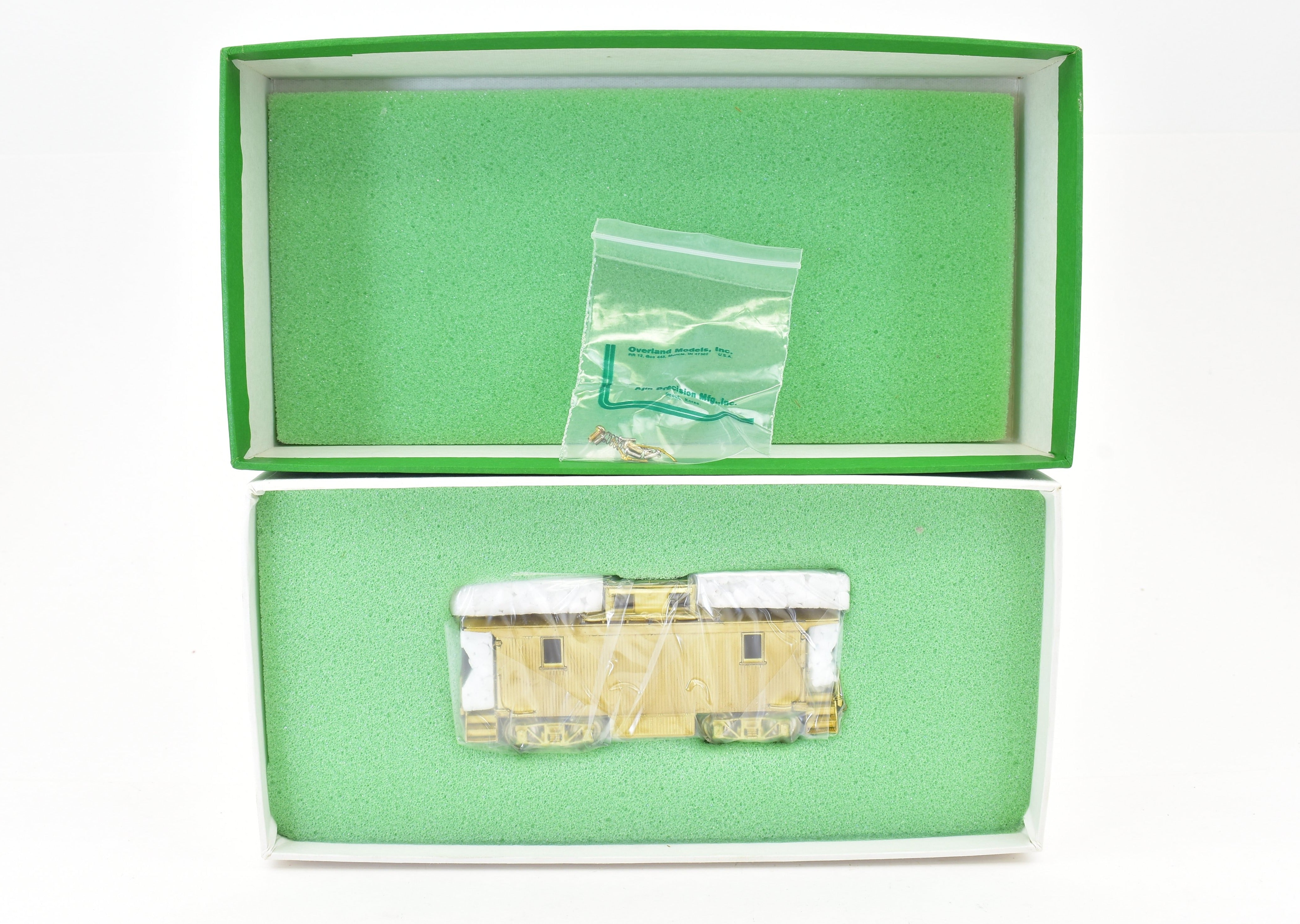 HO Scale Brass OMI - Overland Models, Inc. New Haven NE Style Wood Caboose Model C-1 - C-269 for Model Train Enthusiasts