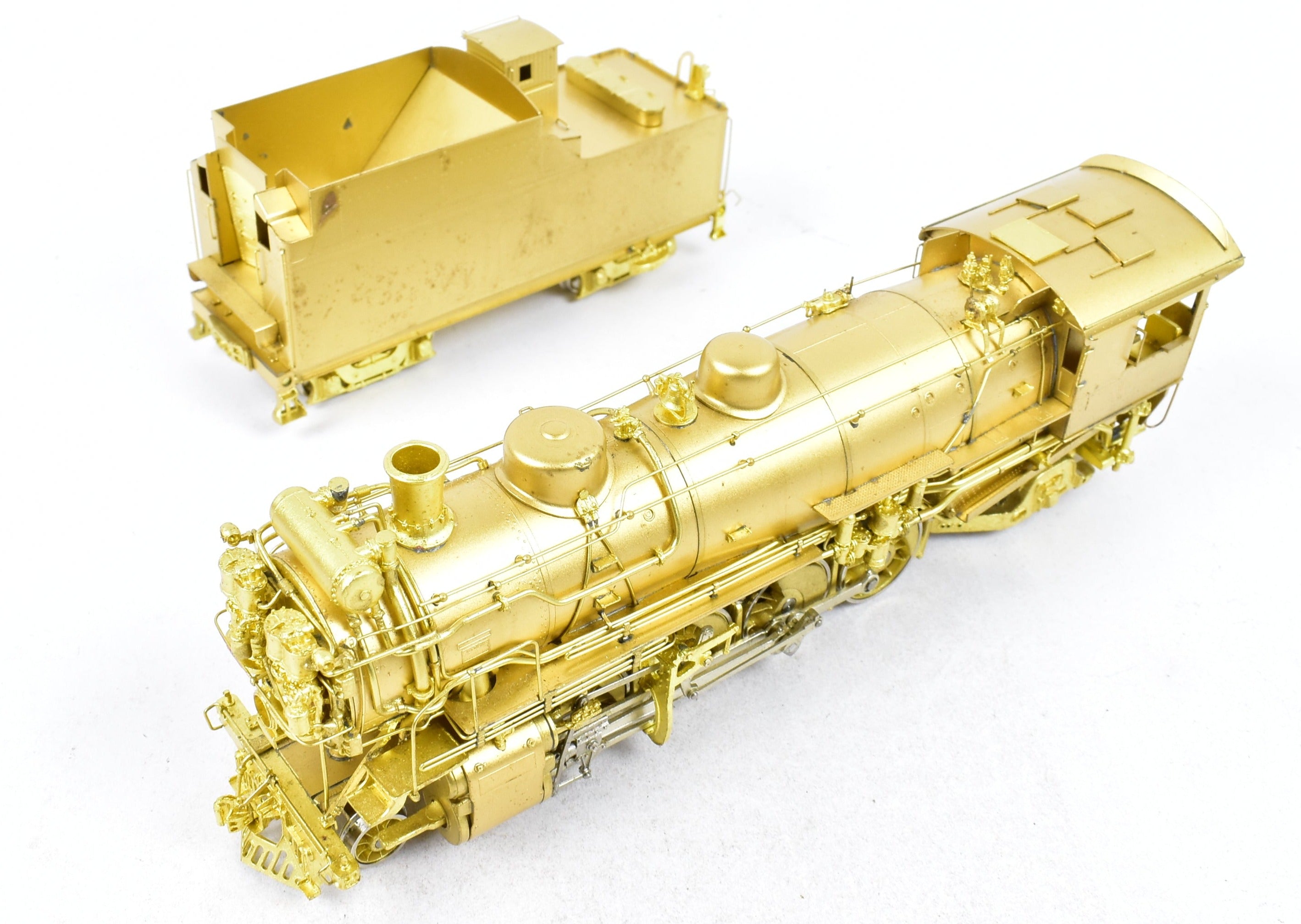 HO Scale Brass Key Imports Classic Northern Pacific W - 5 1846 Class 2 - 8 - 2 Mikado Locomotive