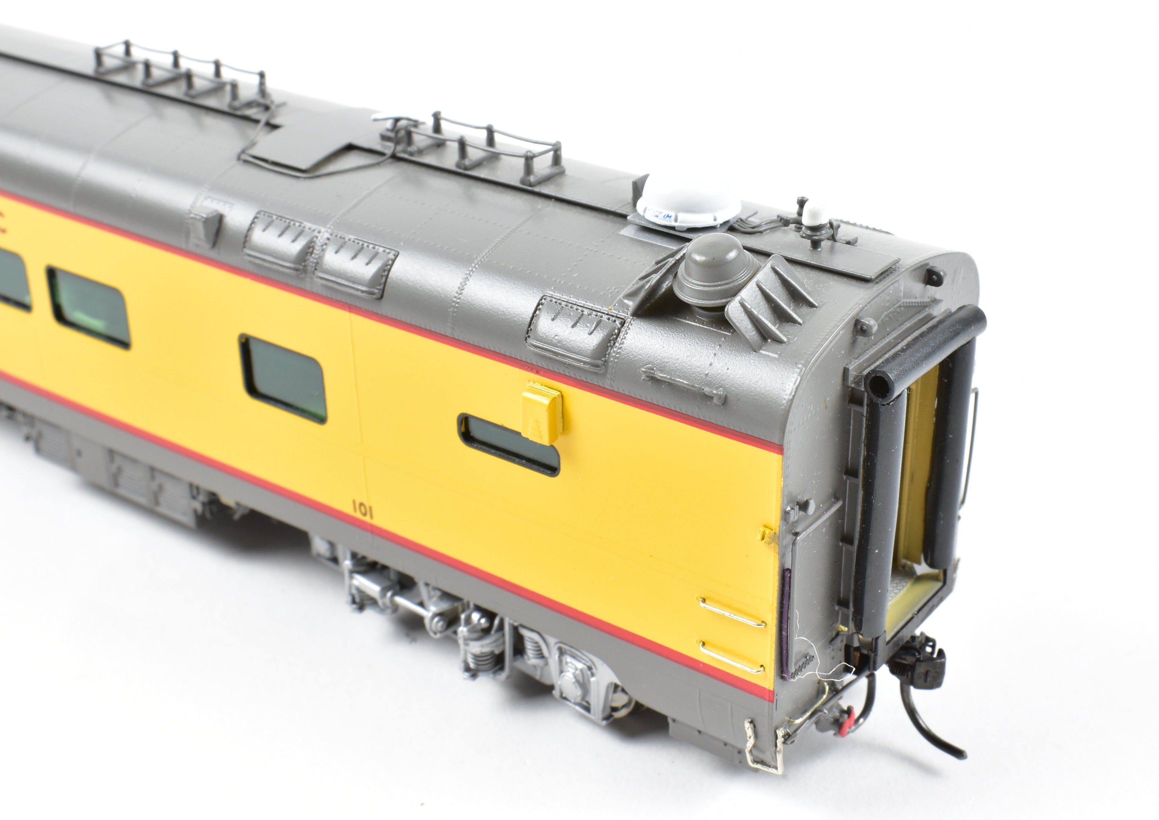 HO Scale Brass Union Pacific Lone Star Business Car Model by Overland Models, Inc. - No Lights and Sold As-Is