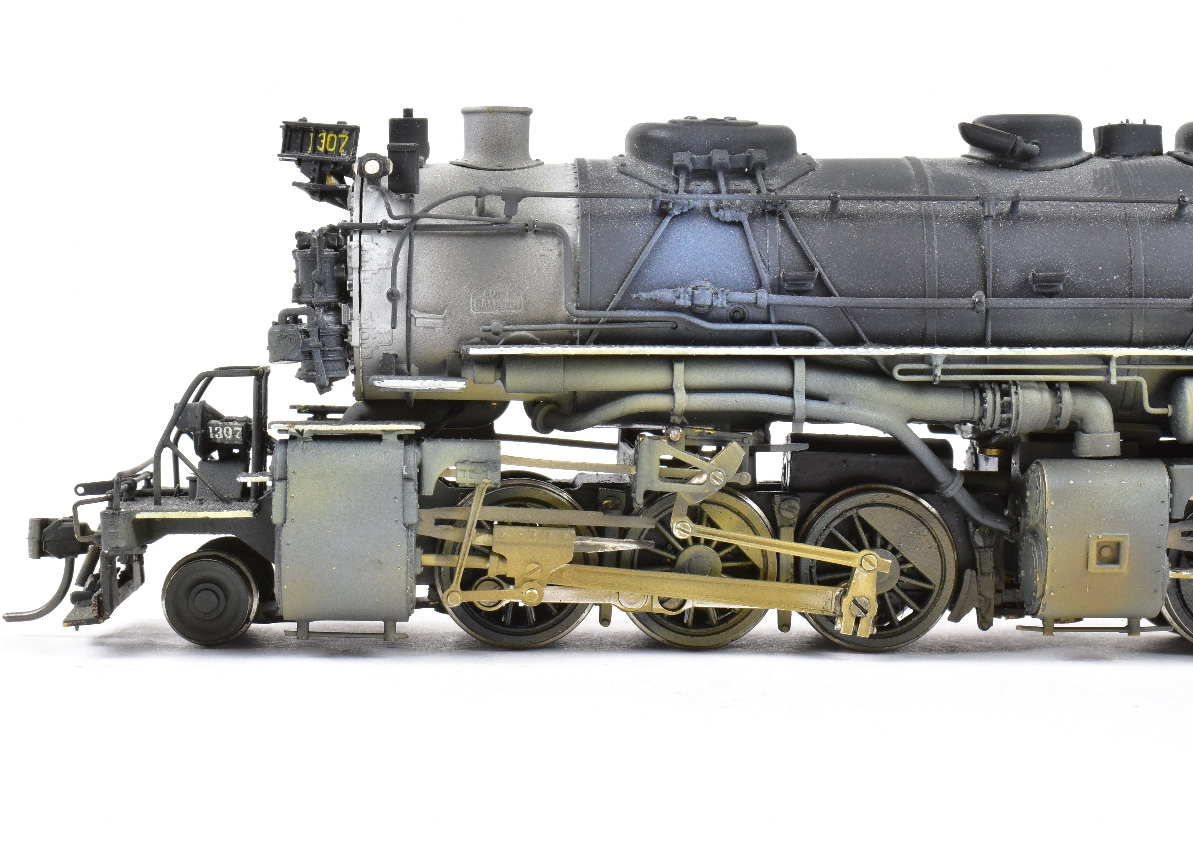 HO Brass PFM Chesapeake & Ohio 2-6-6-2 Mallet 1307 with DCC, Sound & Can Motor
