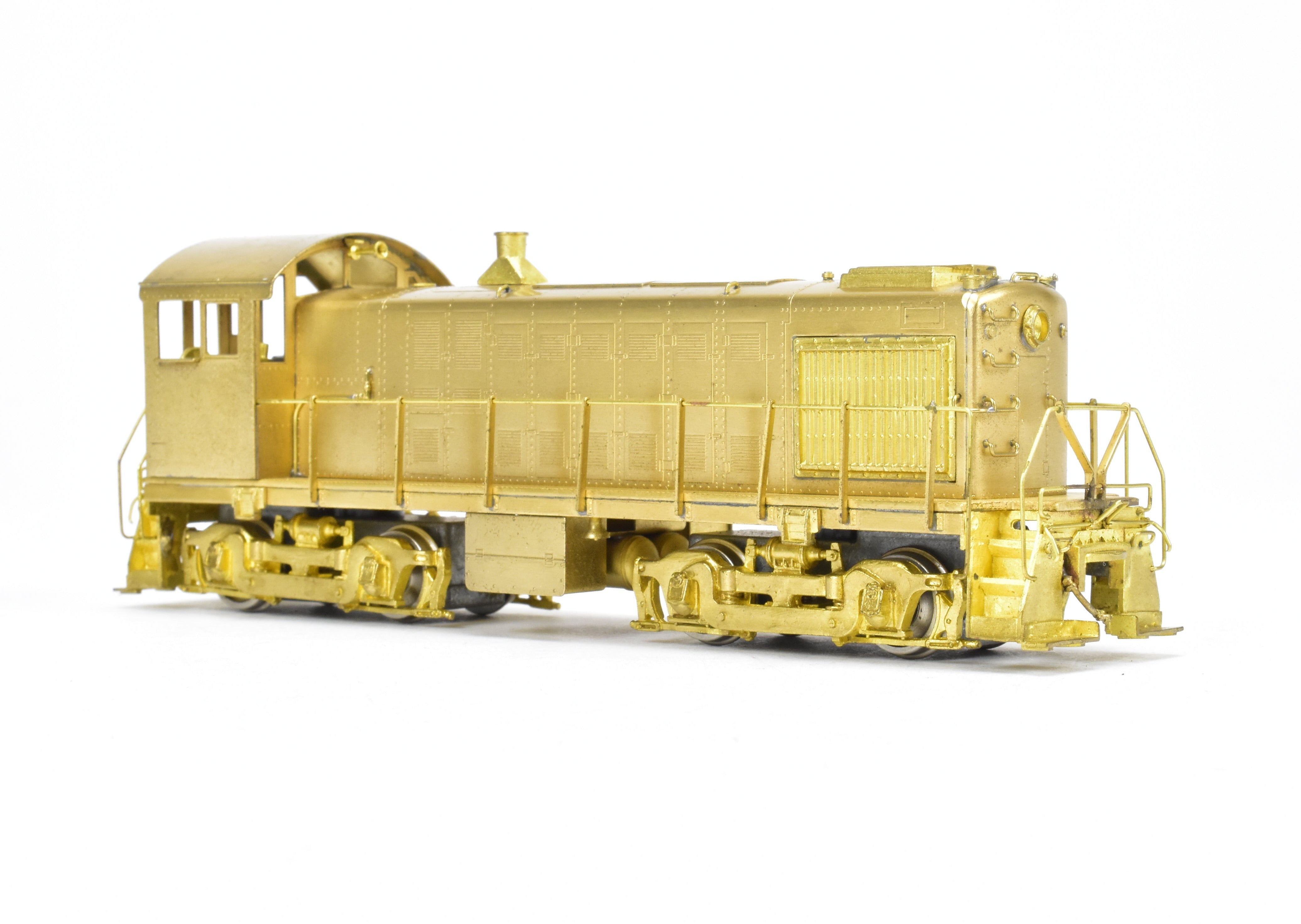 HO Scale Brass ALCO S - 4 Switcher Model with Various Road Designs, Standard Version in Incorrect Original Box