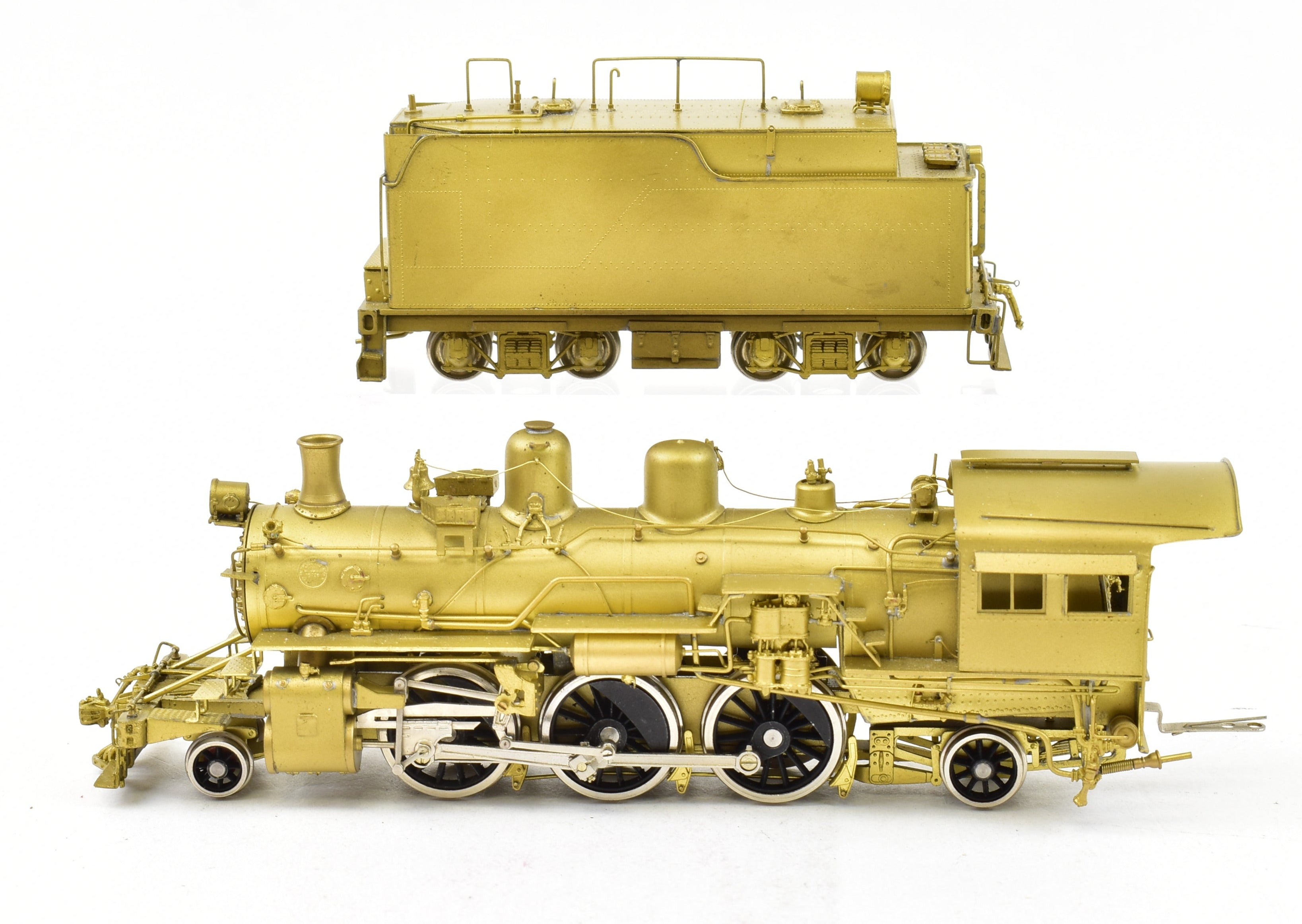 HO Brass Key Imports ATSF Santa Fe 1000 Class 2-6-2 Prairie Model with Spares