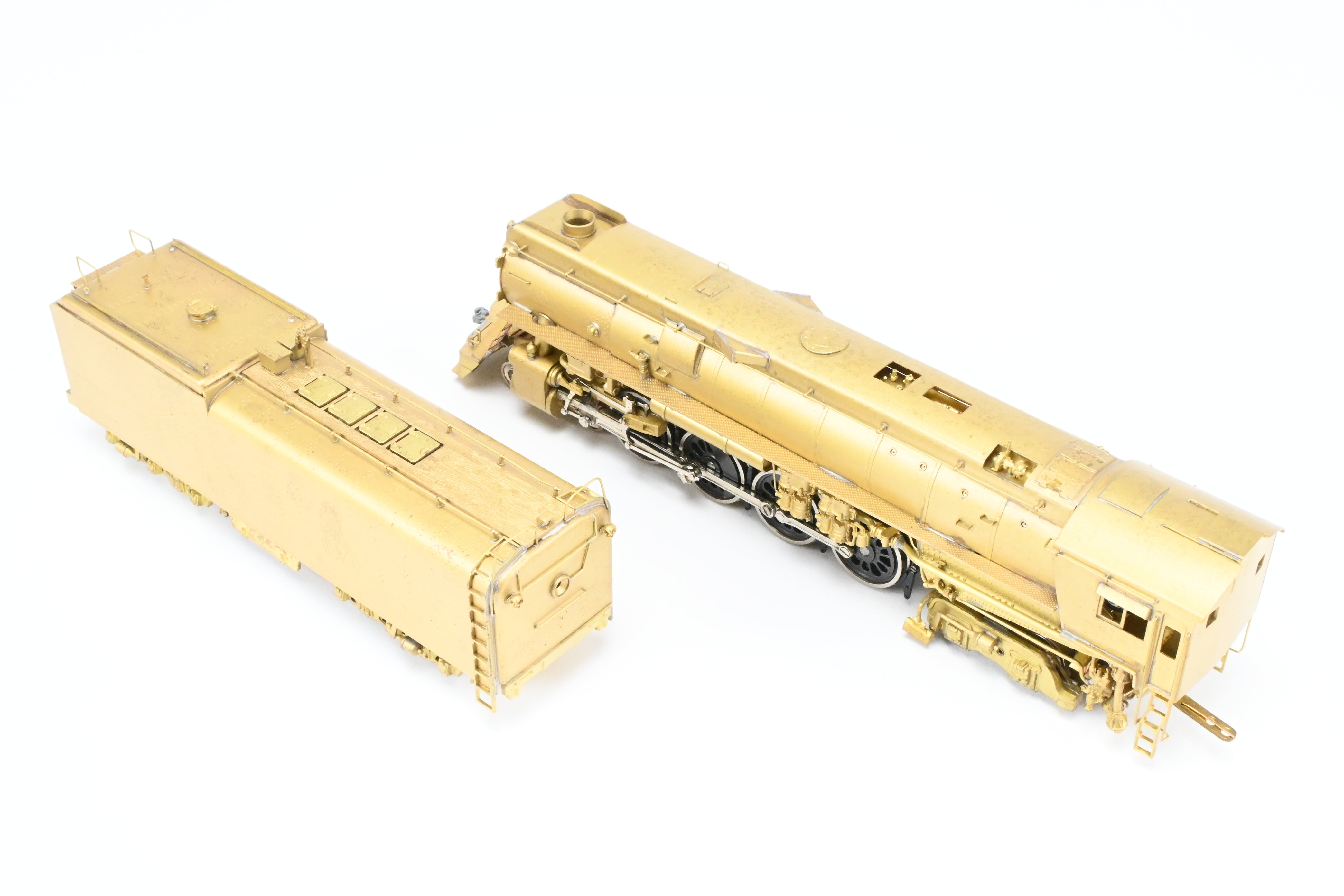 HO Scale Brass Model Train by Westside Model Co., Representing Southern Pacific Class GS - 6 4 - 8 - 4 Steam Locomotive