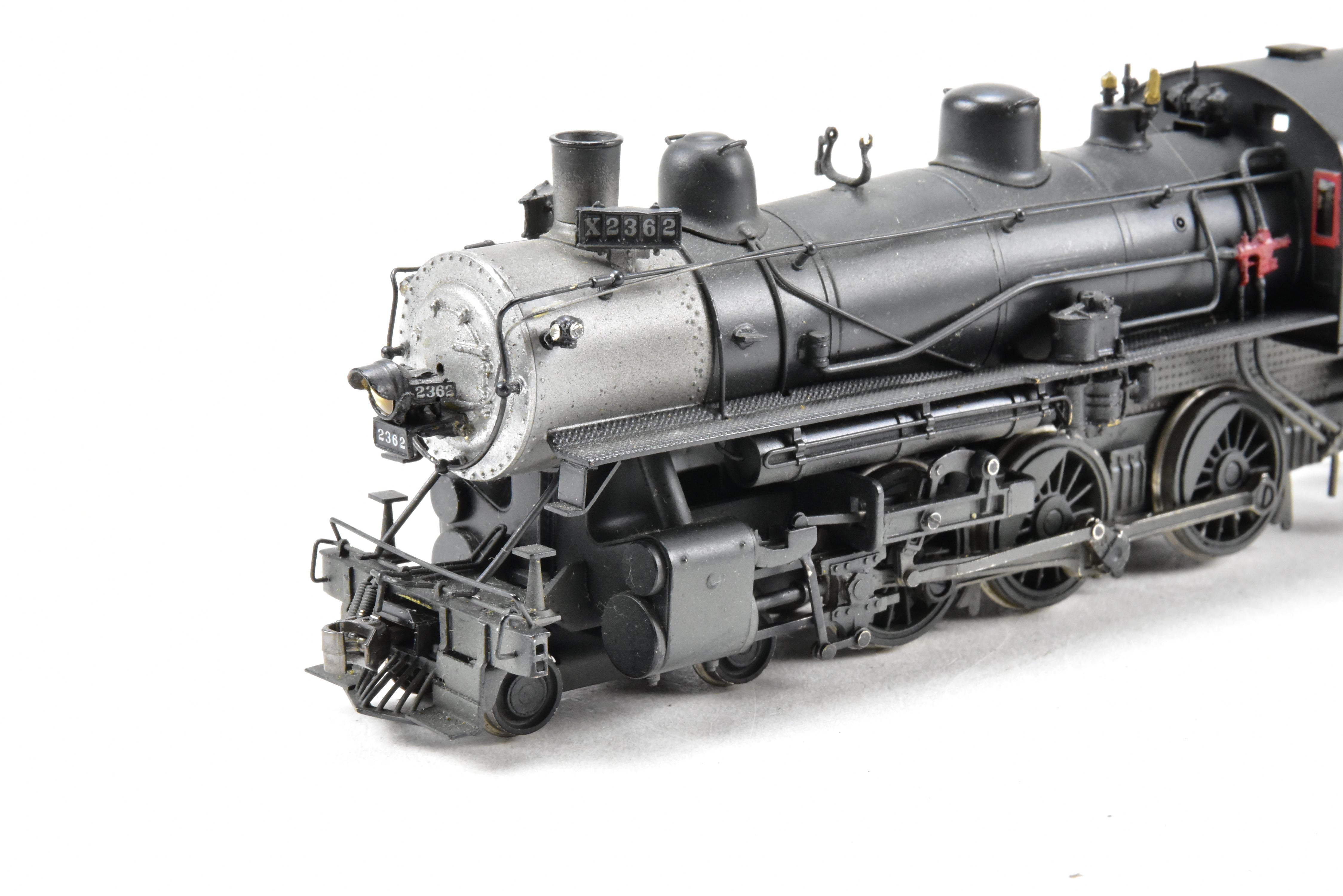 HO Scale Brass Steam Locomotive - Westside Model Co. Southern Pacific Class T - 31 4 - 6 - 0 CP #2362 with Weathered Finish