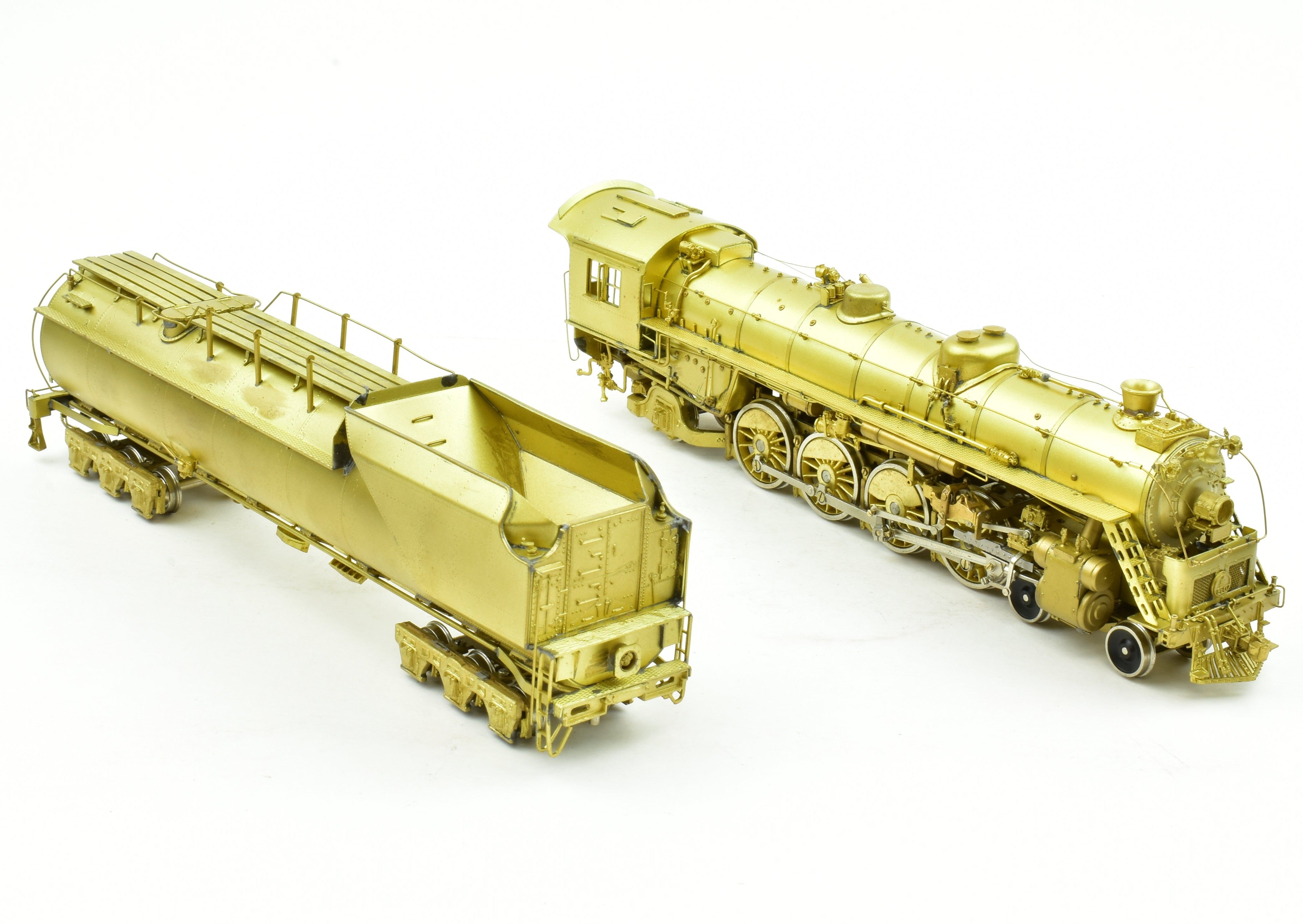 HO Scale Brass Model Train - Westside Model Co. B&O - Baltimore & Ohio T-3t 4-8-2 Steam Locomotive