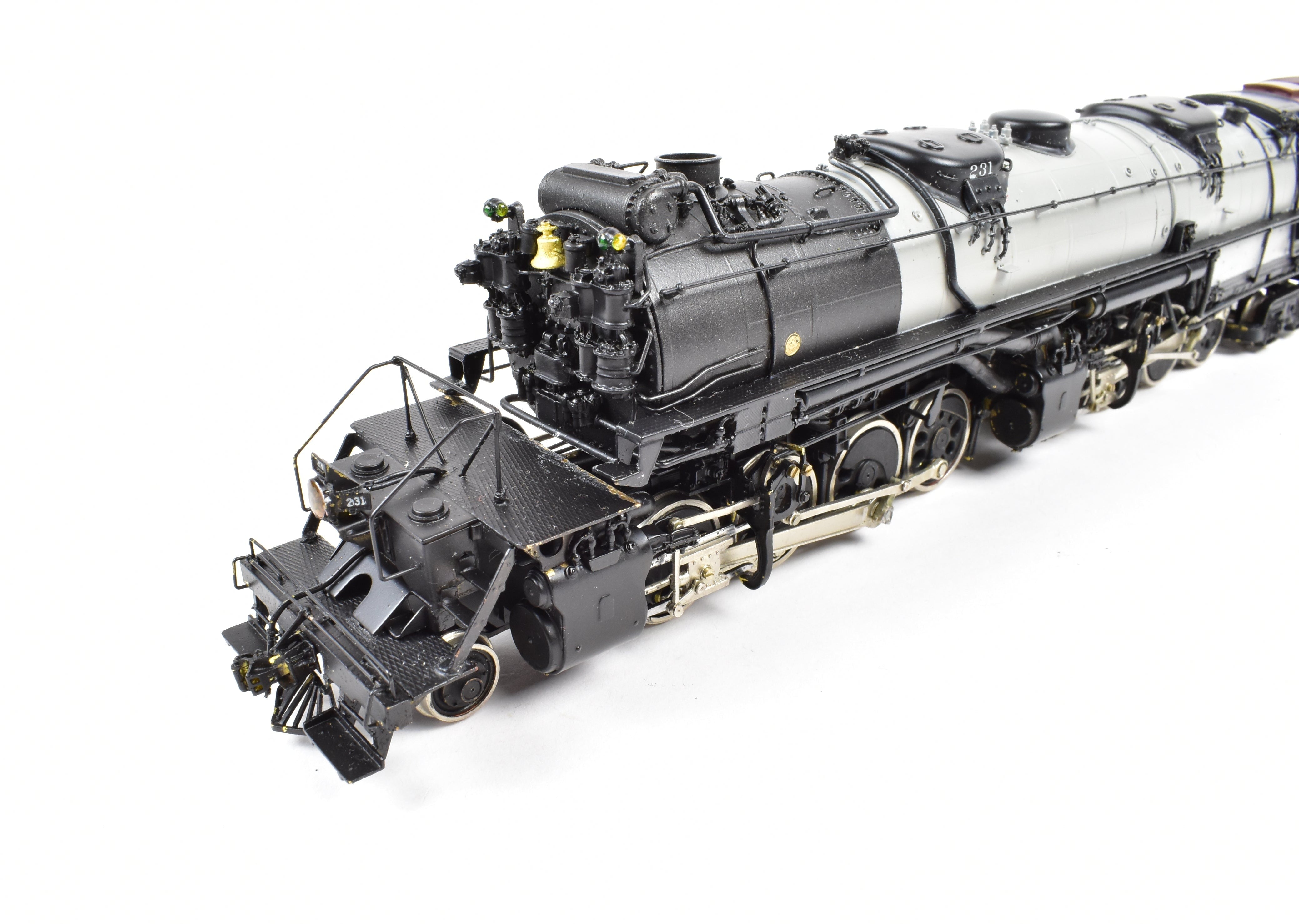 HO Scale Brass Model Train Set by Westside Model Co. - DM&IR Duluth, Missabe, & Iron Range 2-8-8-4 Yellowstone M-4 Locomotive with Caboose C/P