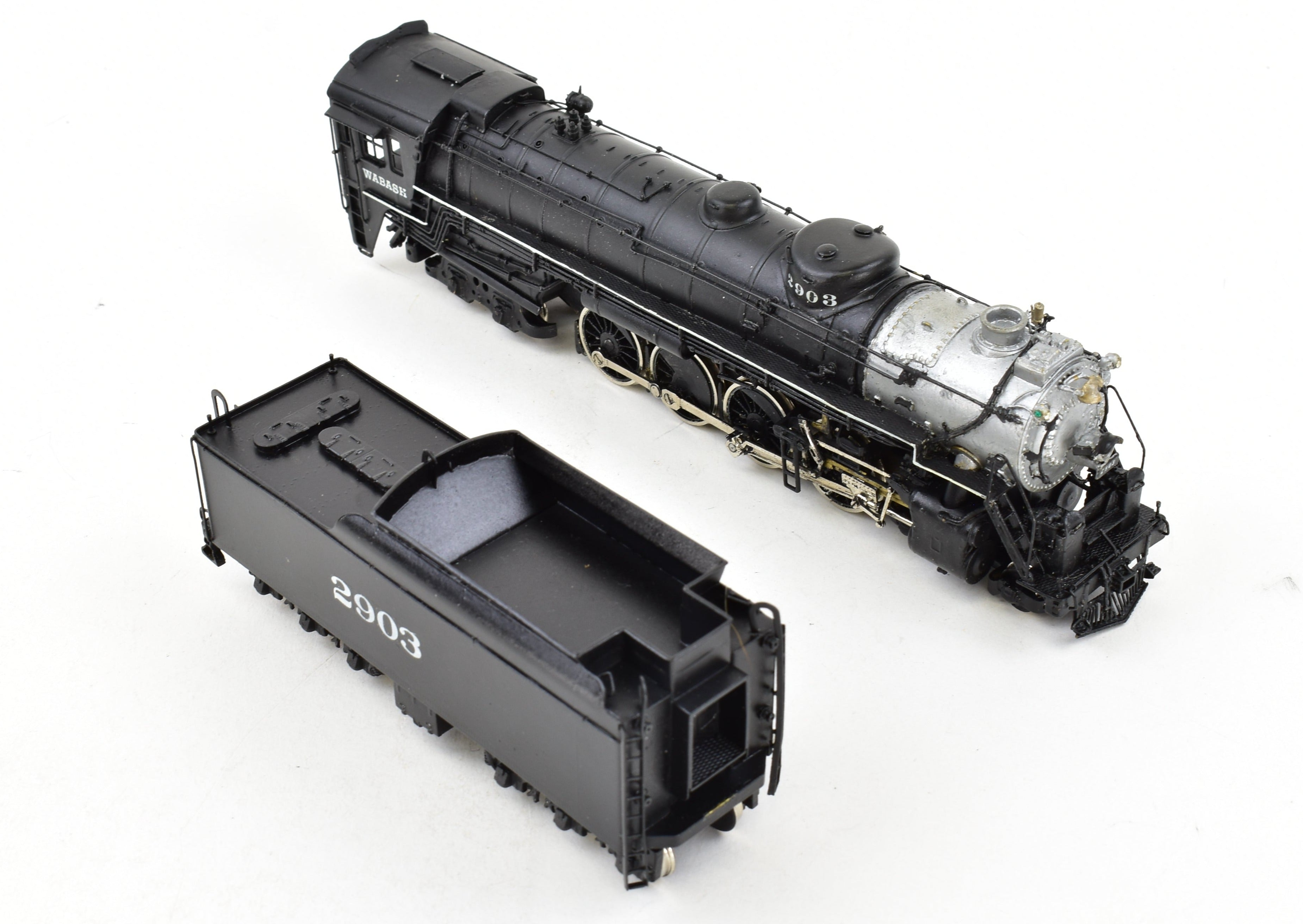 HO Brass Hallmark WAB - Wabash O - 1 Class 4 - 8 - 4 Custom Painted Locomotive #2903