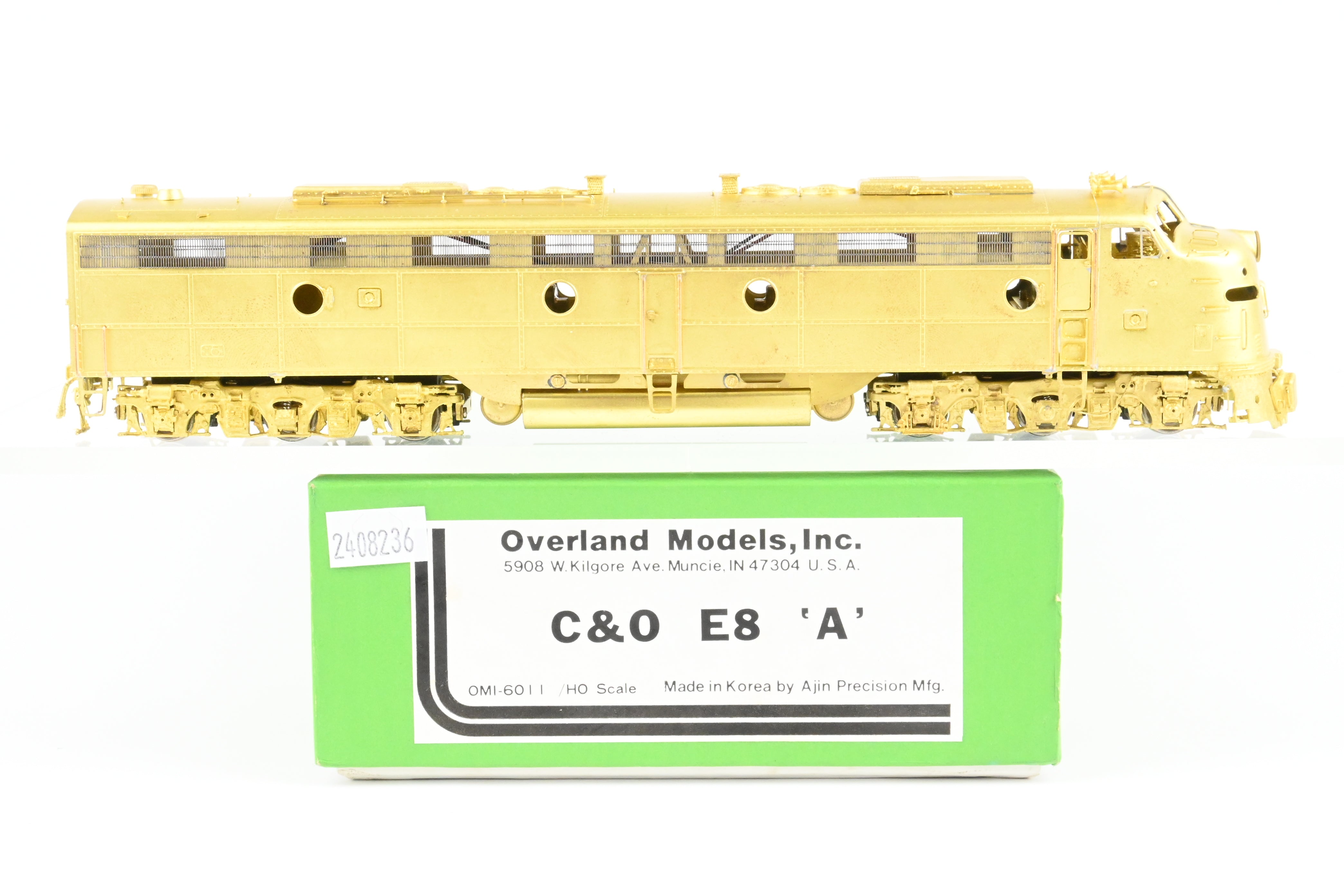 HO Scale Brass C&O - Chesapeake & Ohio EMD E8A by Overland Models, Inc.