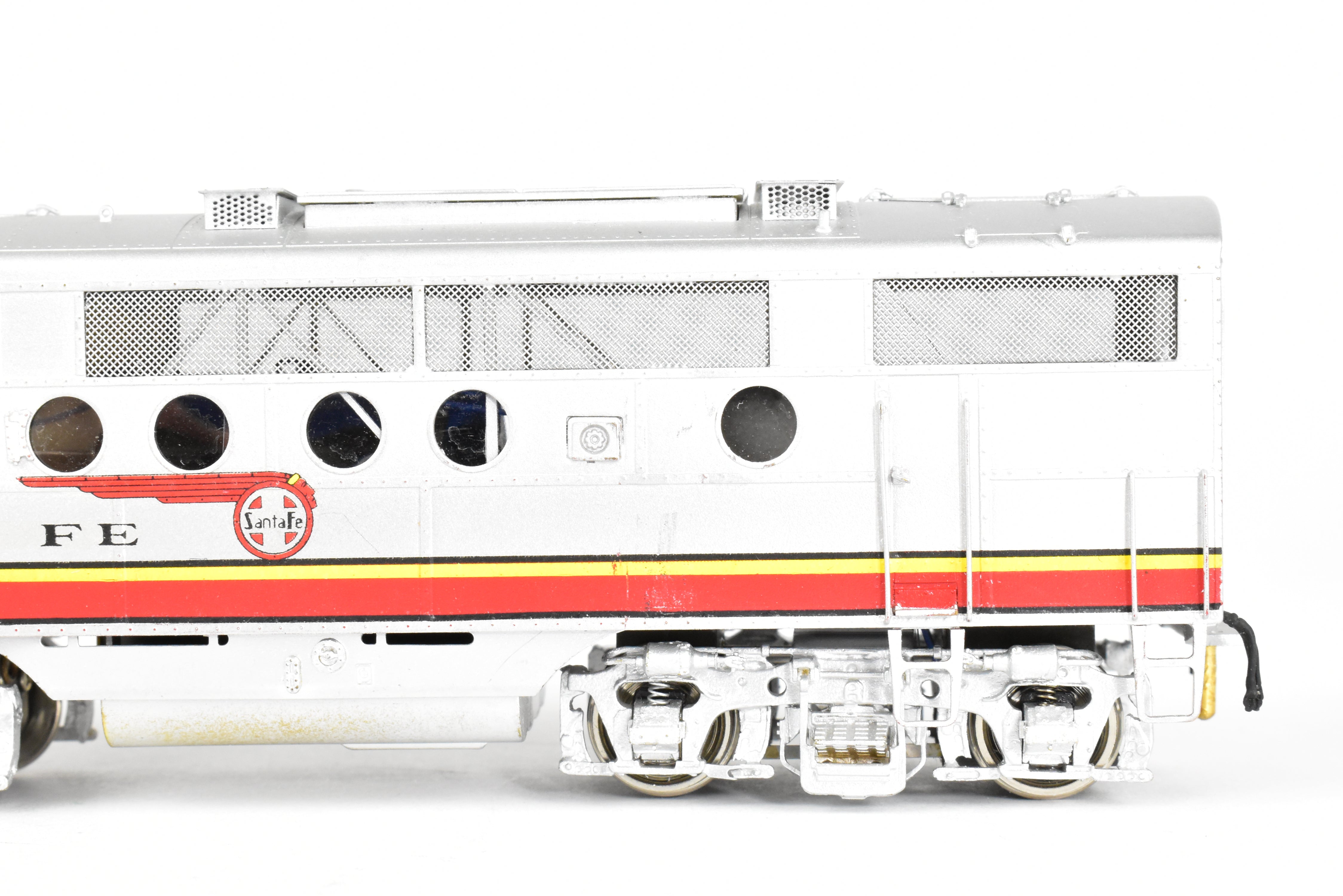 Rare HO Brass OMI ATSF Santa Fe EMD FT B Unit with Warbonnet Paint