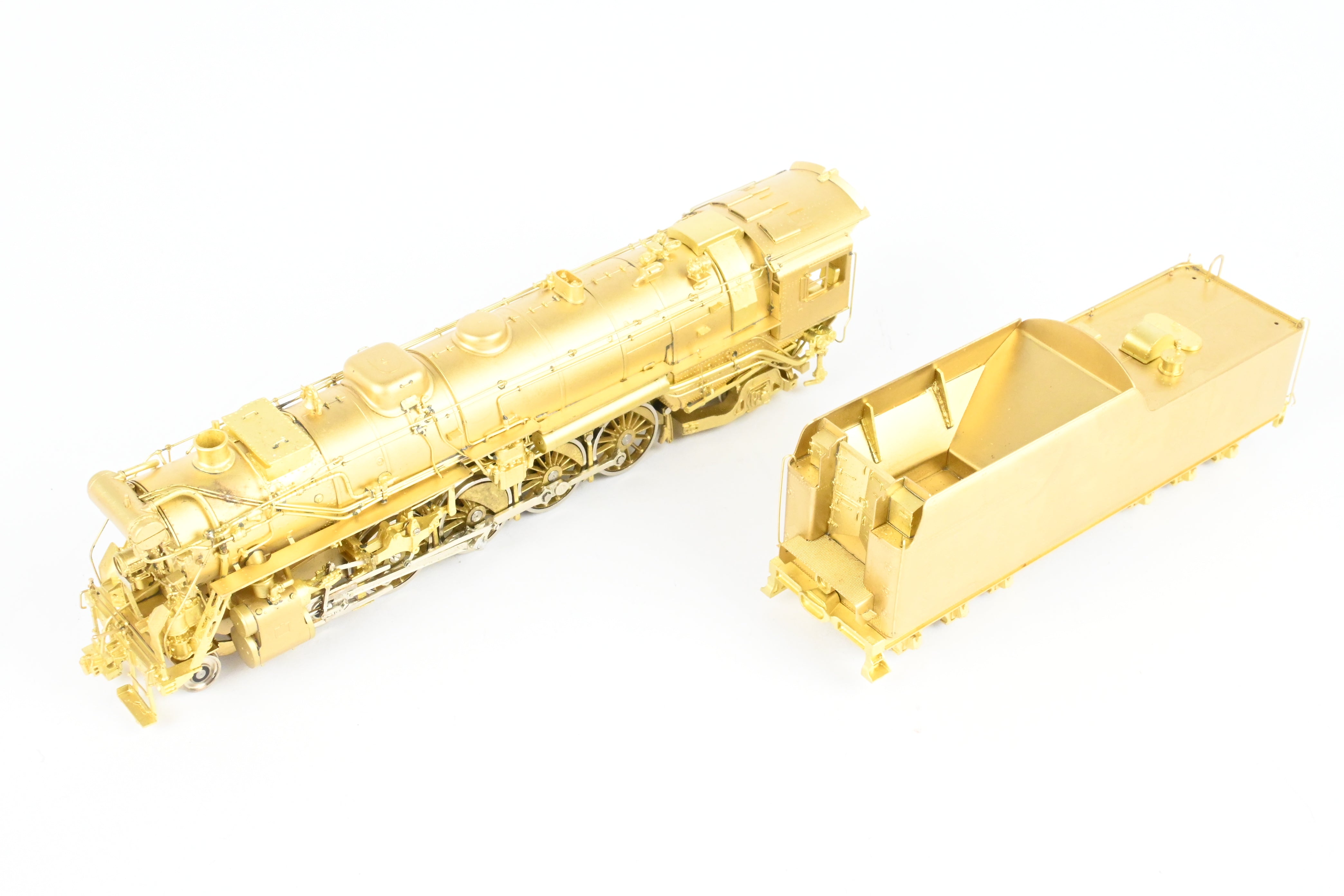 HO Scale Brass Model Train - New York Central L - 2a 4 - 8 - 2 Mohawk Imported by Key Imports NYC in 1989, One of Only 10, Rare Collectible with Coasting Drive